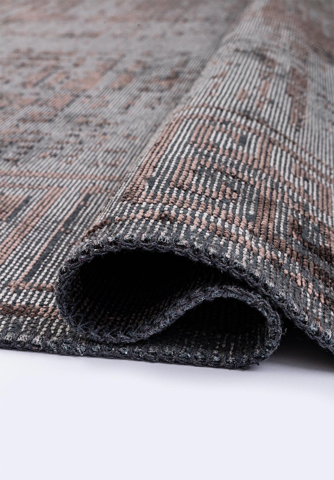 ANCIENT DARK MINK - GREY RUG - 2