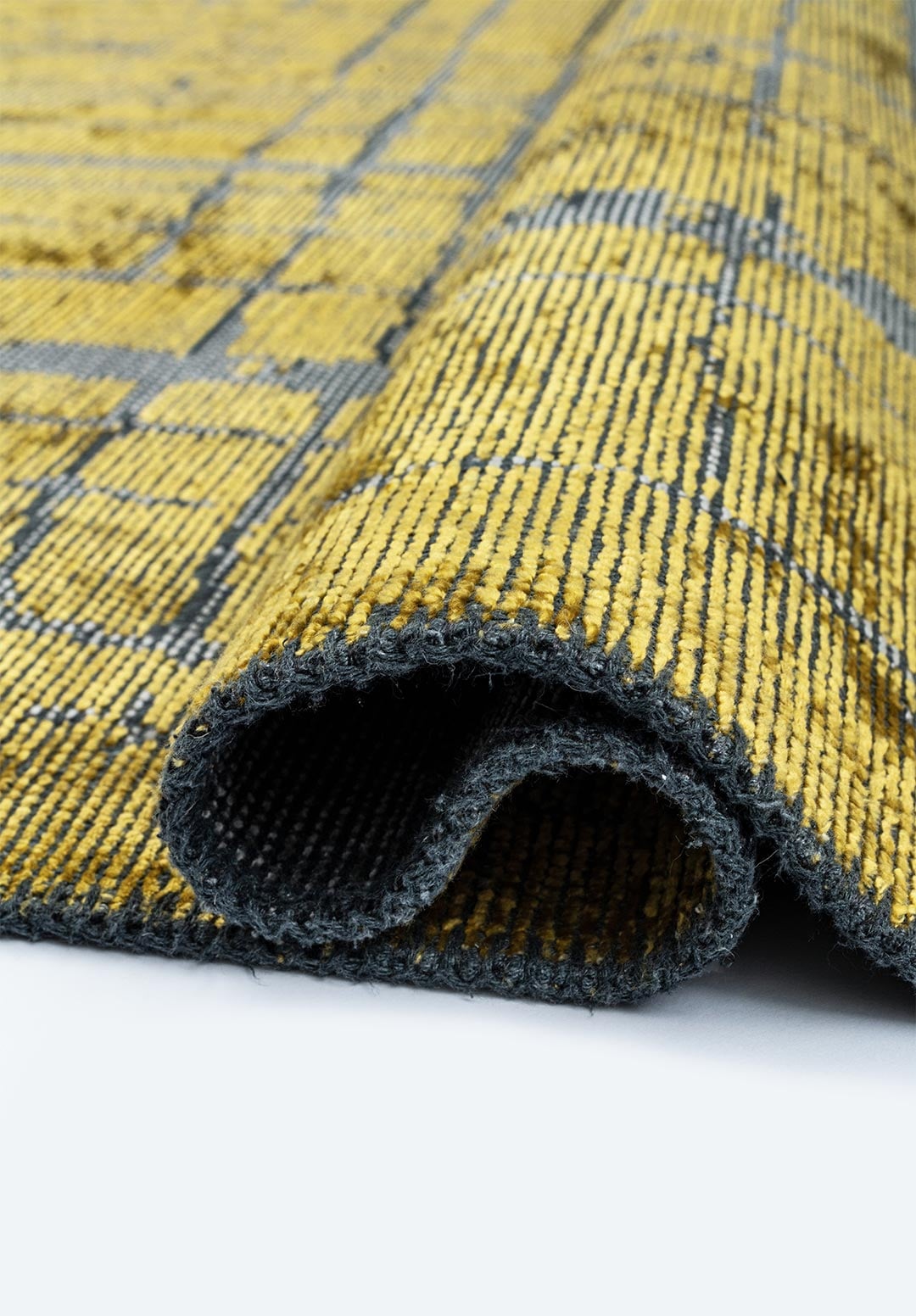 TRANI GREY - YELLOW RUG - 2