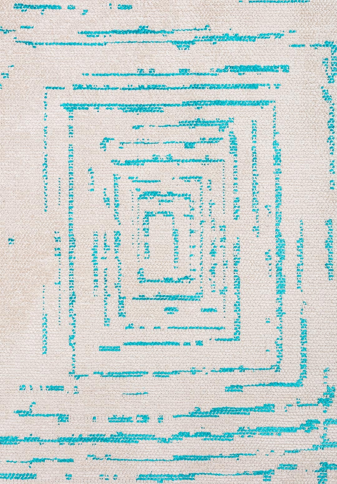 TRANI TURQUOISE - ECRU RUG - 5