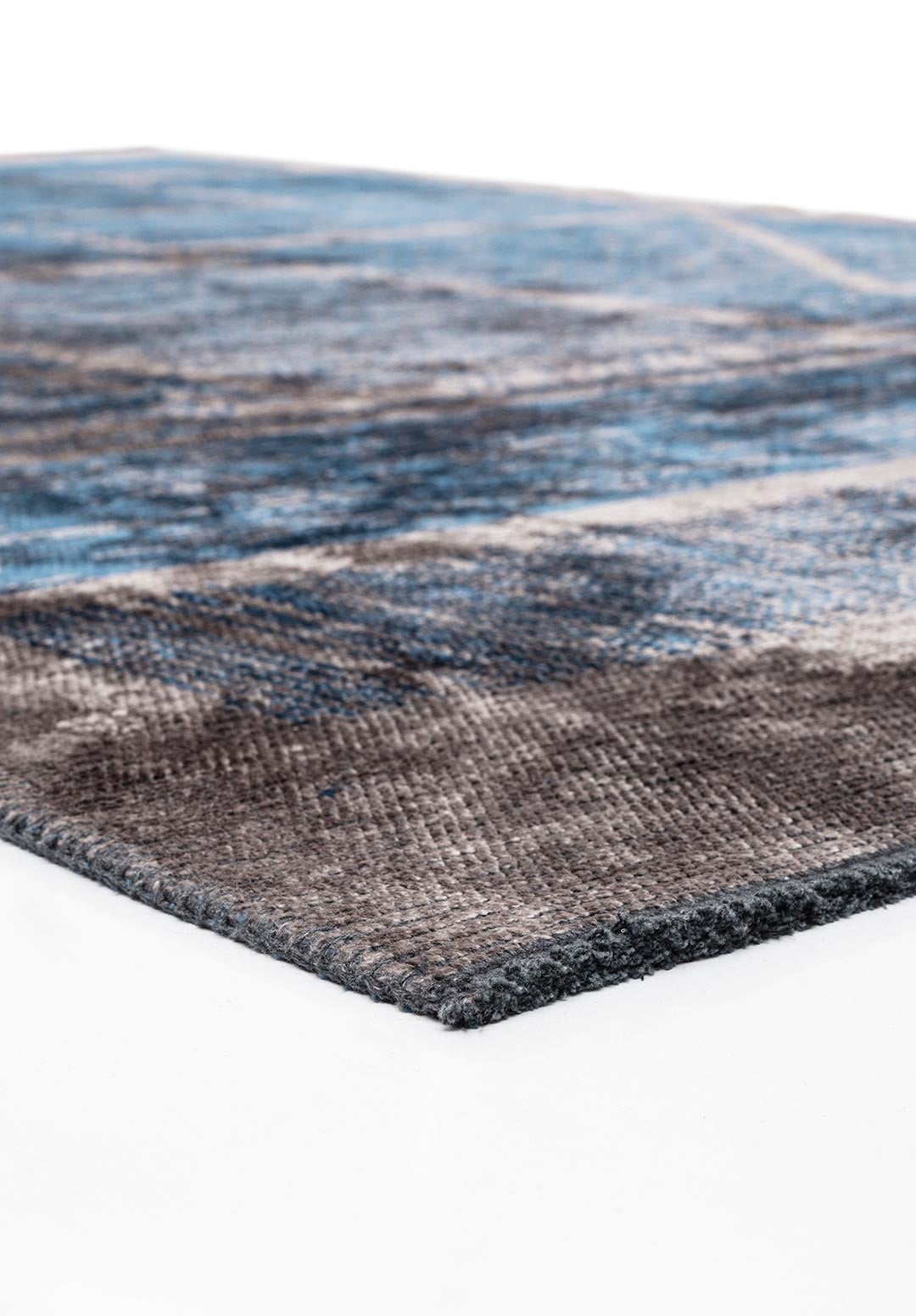 PANORAMA NAVY BLUE - DARK GREY RUG - 4