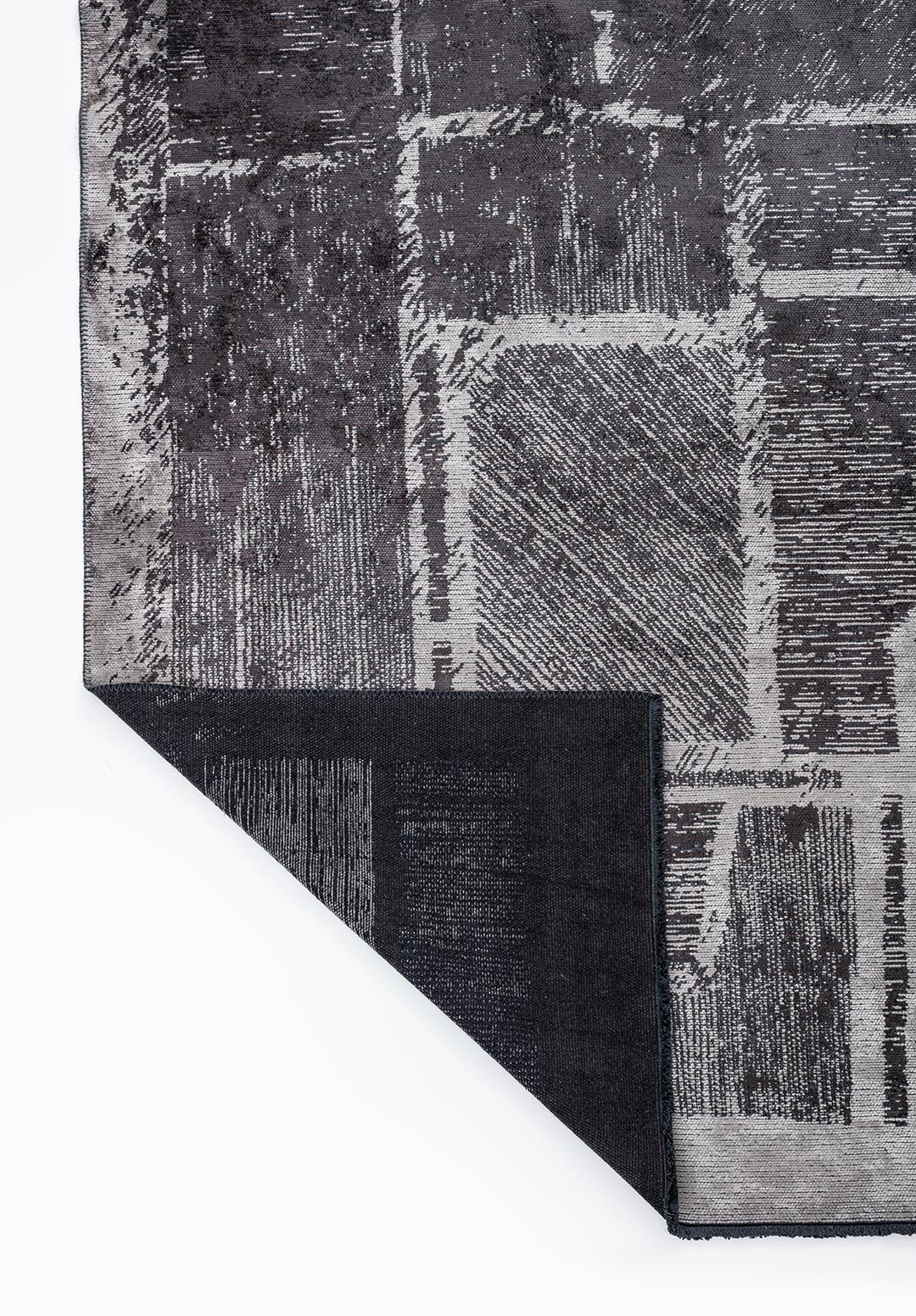 PANORAMA CHARCOAL - GREY RUG - 3