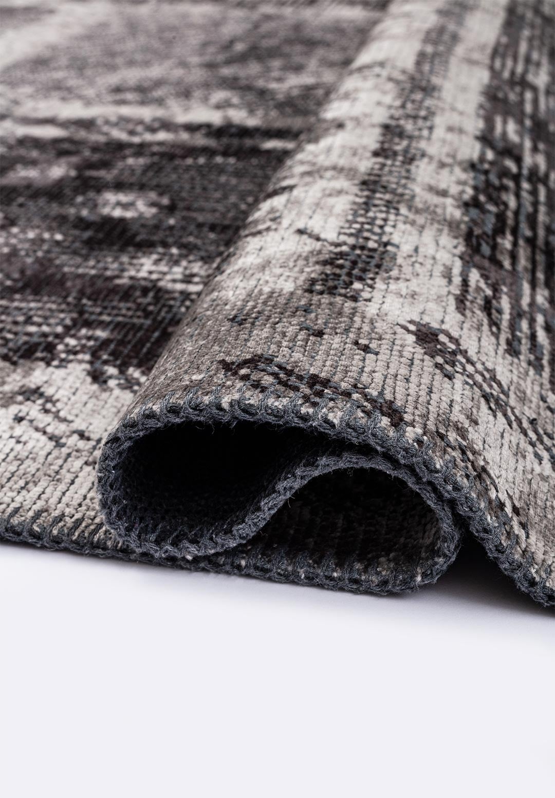 PANORAMA CHARCOAL - GREY RUG - 2