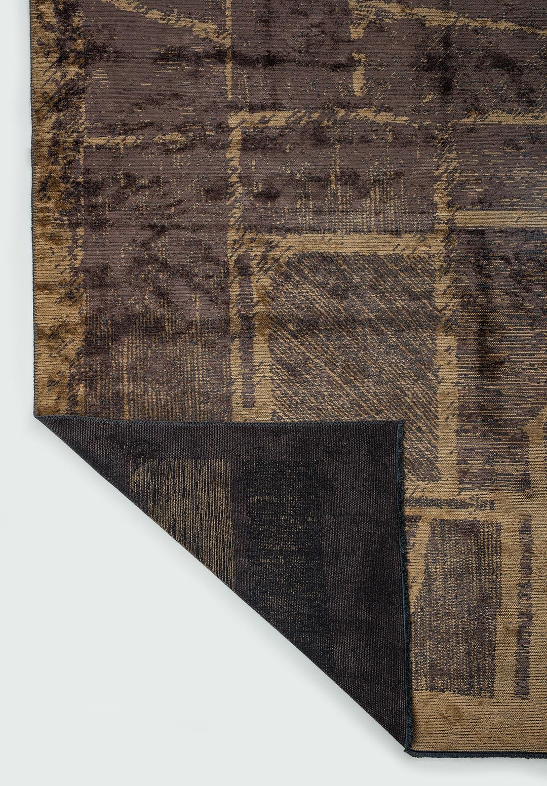 PANORAMA DARK MINK - LIGHT BROWN RUG - 3