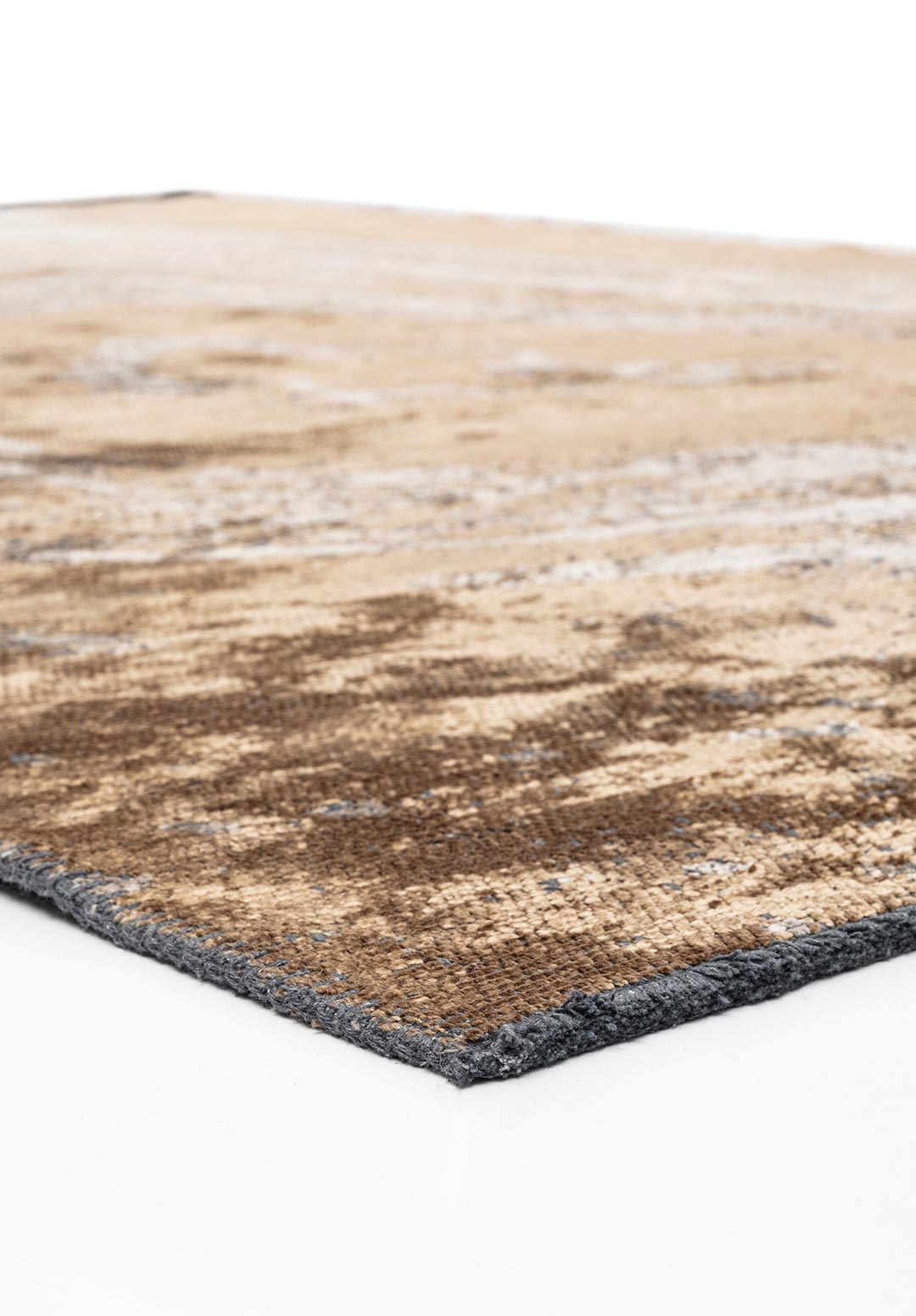 SMOKE BEIGE - LIGHT BROWN RUG - 4