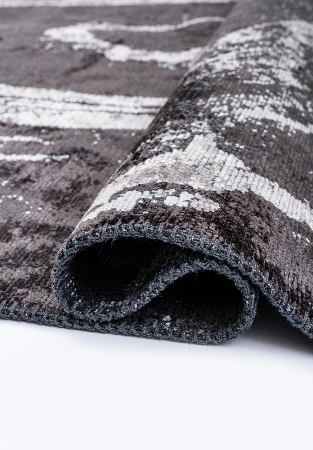 SMOKE GREY - CHARCOAL RUG - 2
