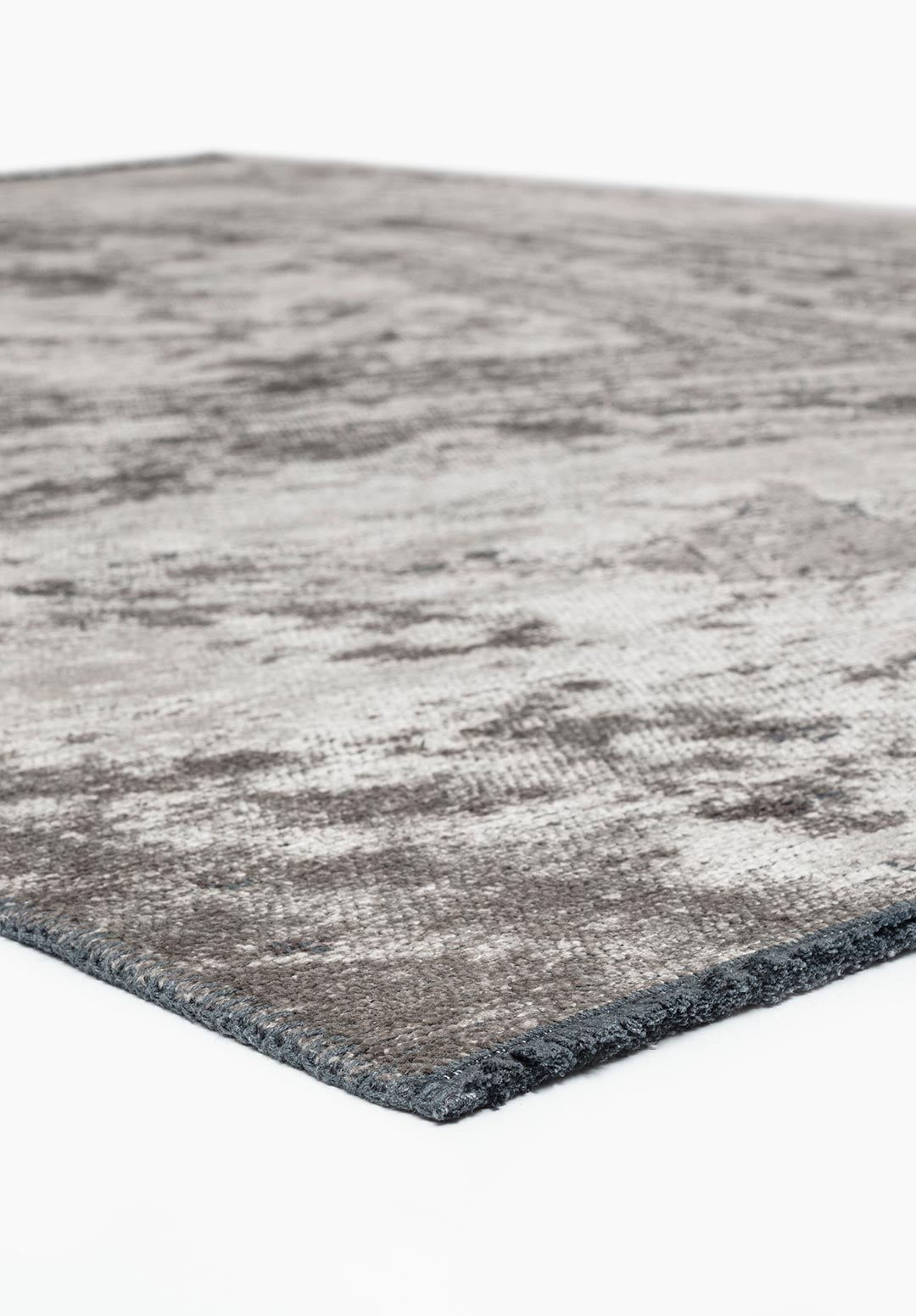SMOKE DARK GREY - CREAM RUG - 4