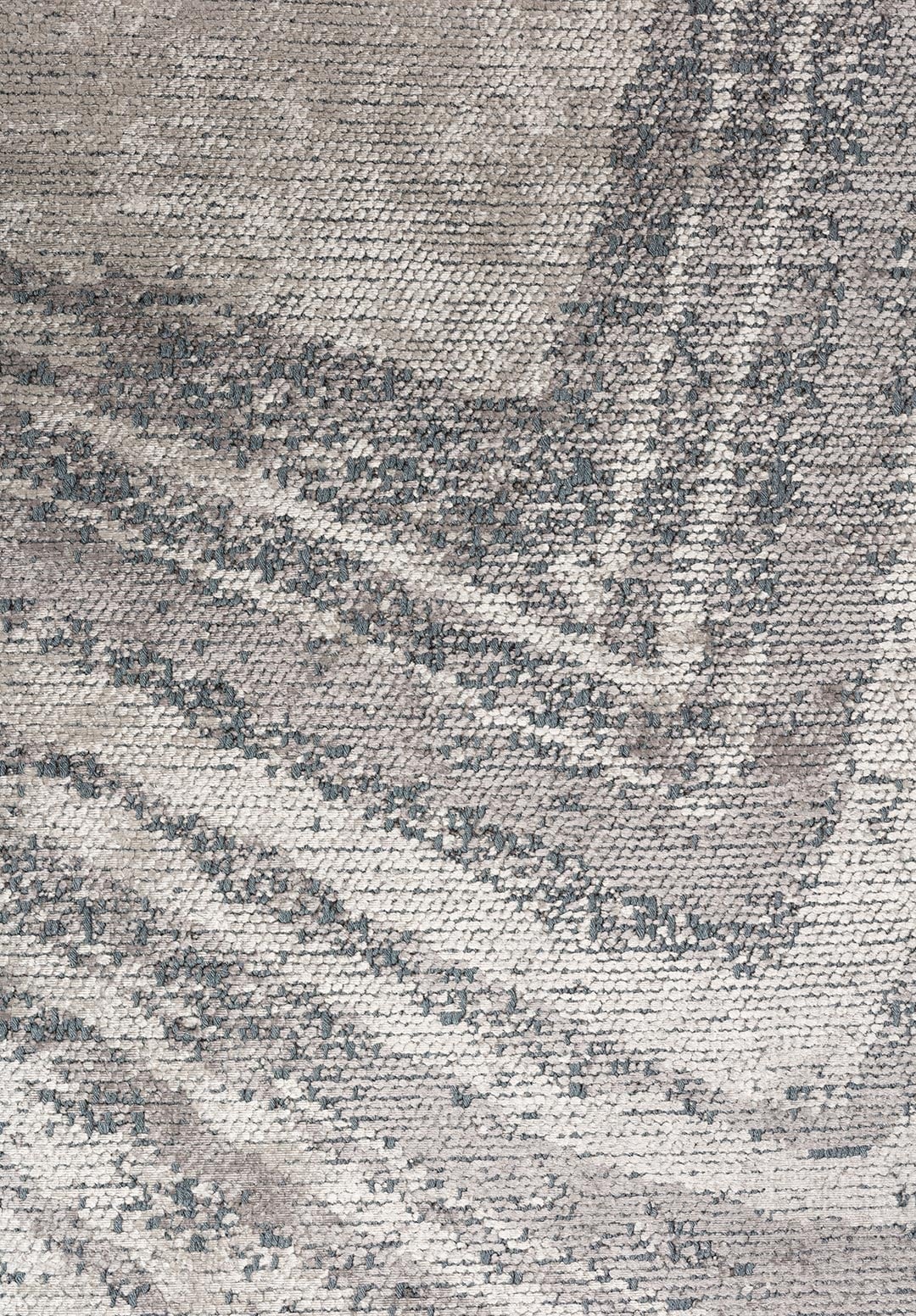 SMOKE DARK GREY - CREAM RUG - 5