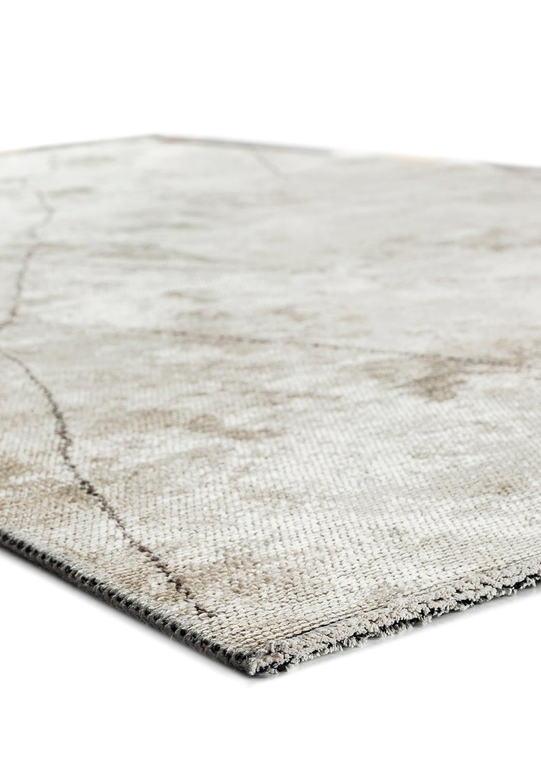 BOHEMIAN DARK GREY - ECRU RUG - 4