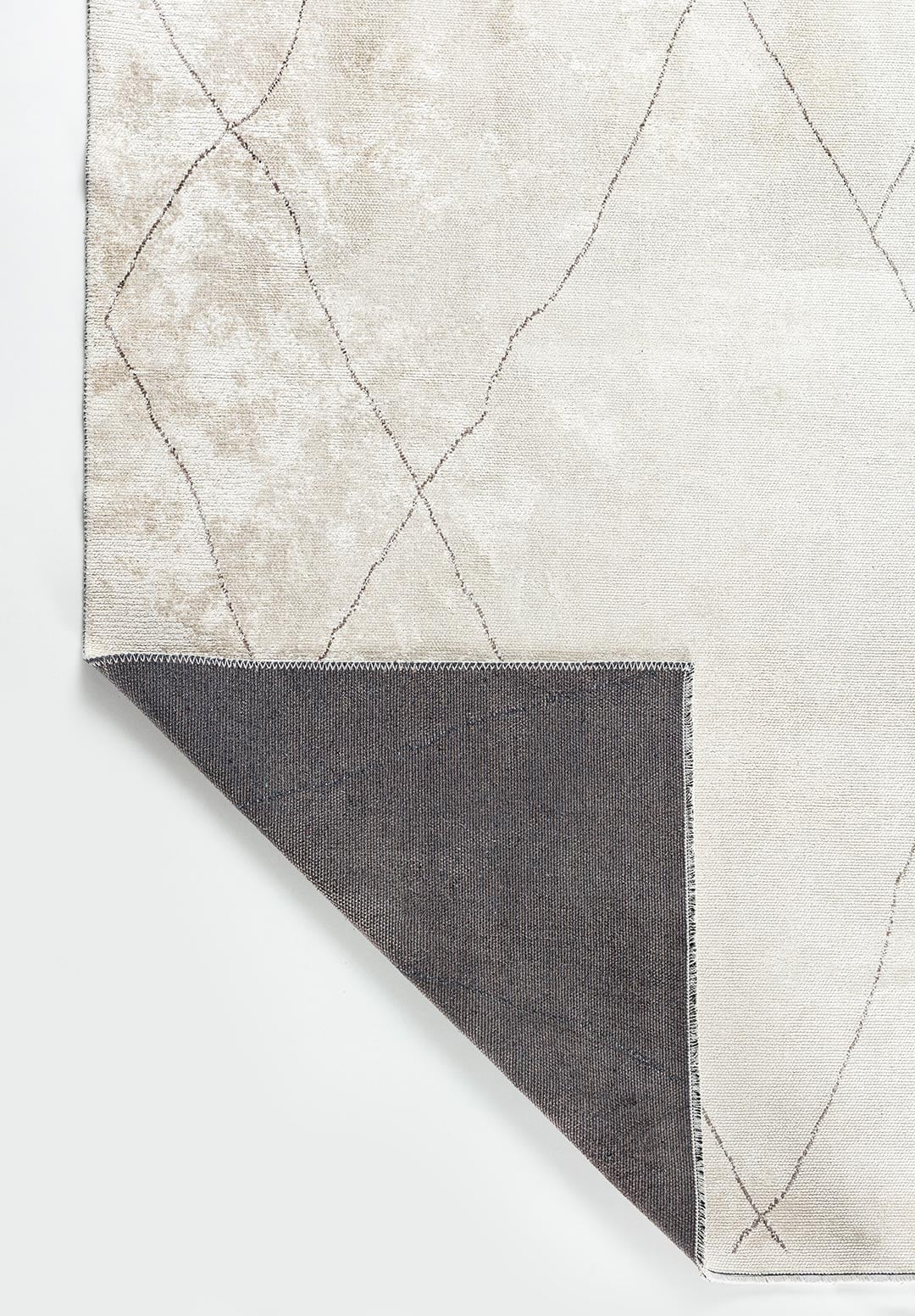 BOHEMIAN DARK GREY - ECRU RUG - 3