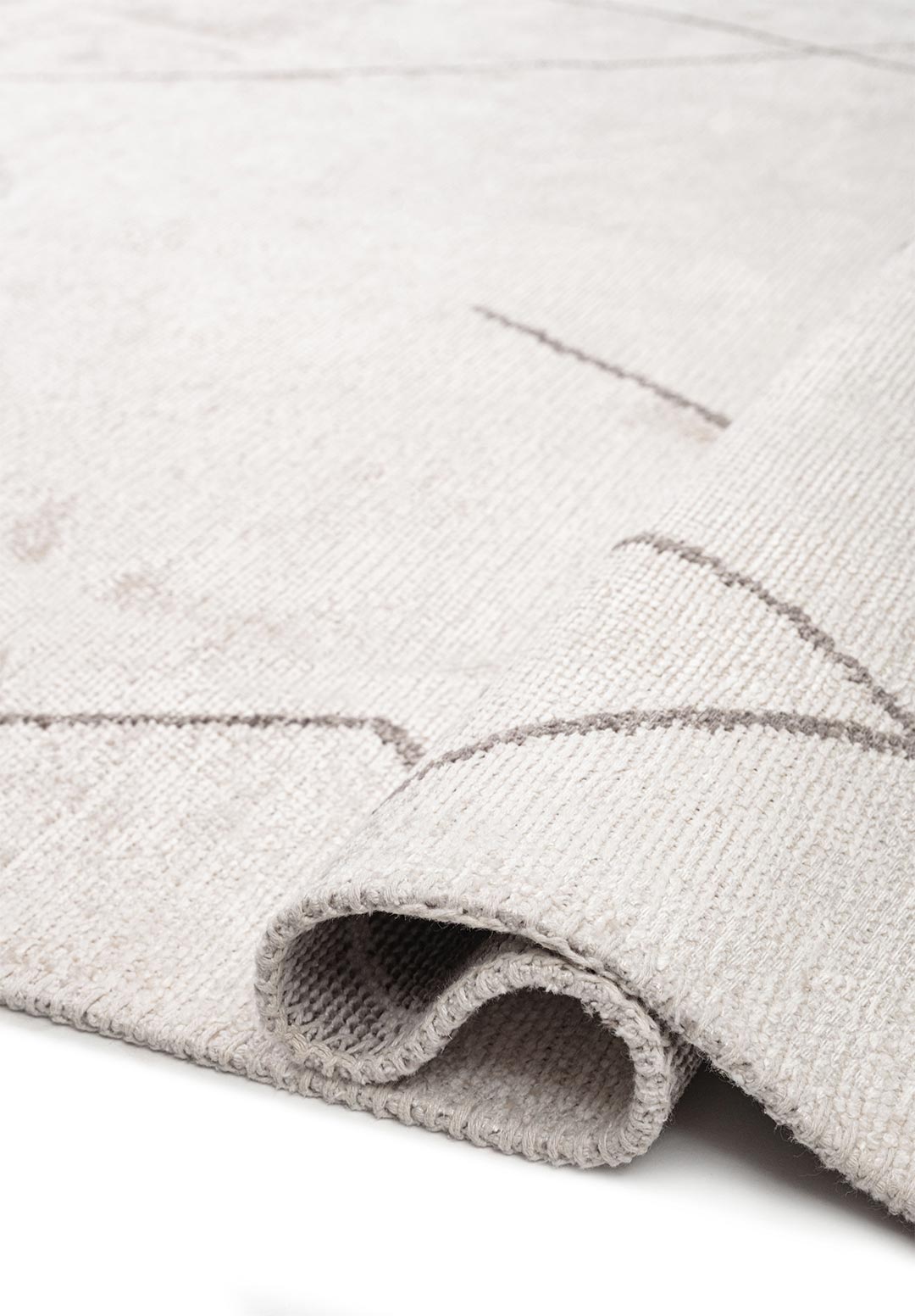 TRIBAL DARK GREY - ECRU RUG - 2