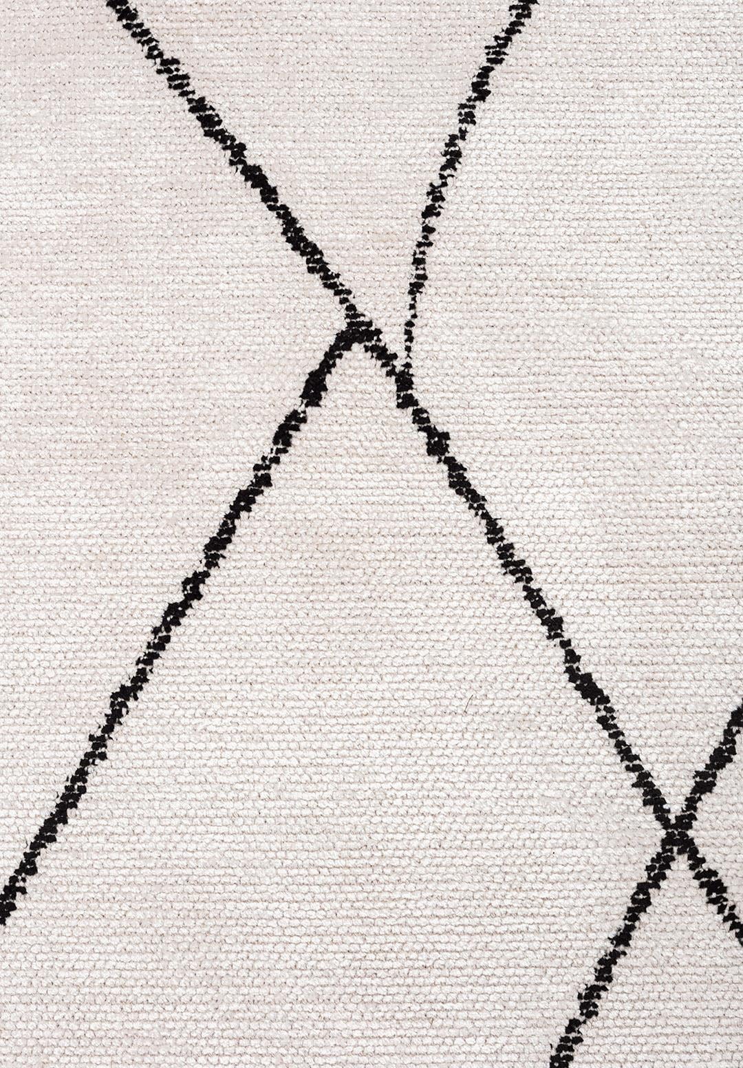 TRIBAL BLACK - ECRU RUG - 5