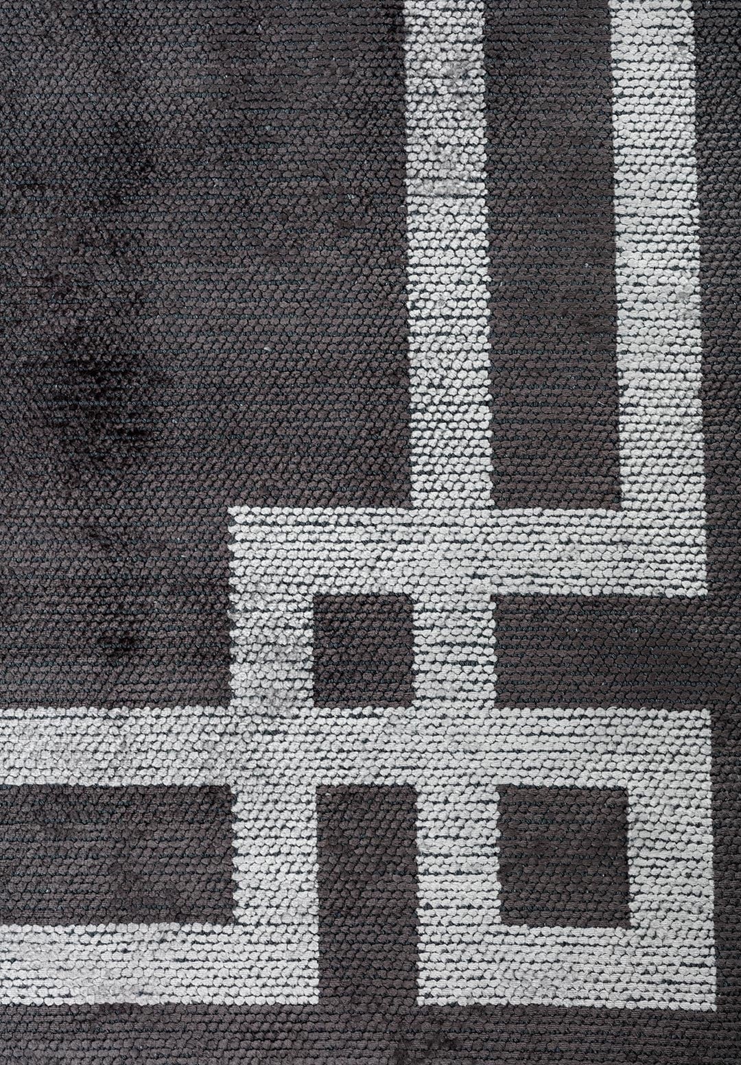TWIST CHARCOAL - GREY RUG - 5