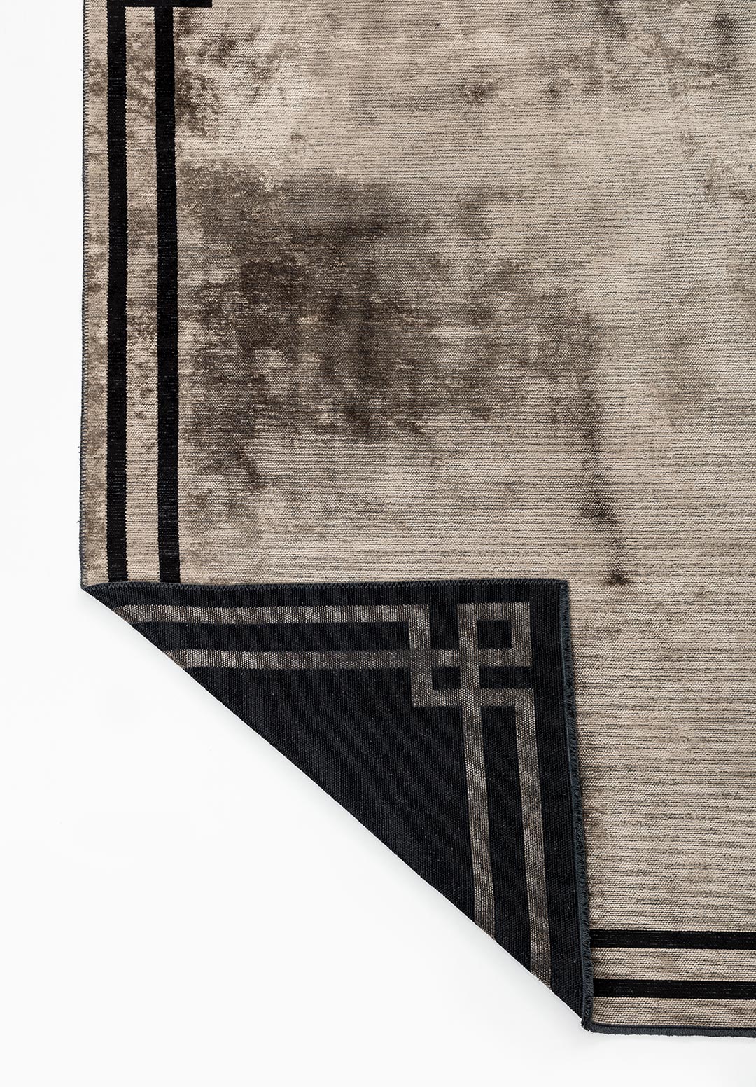 TWIST NOUGAT - BLACK RUG - 3