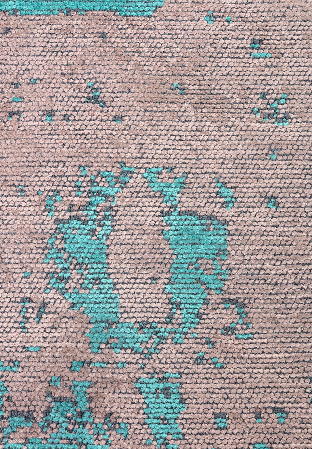 POND TURQUOISE - COPPER RUG - 5