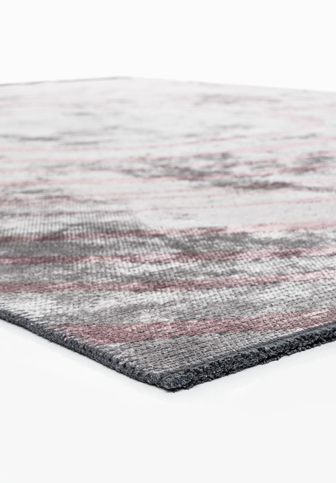 HYPNOSIS LIGHT GREY - DAMSON RUG - 4