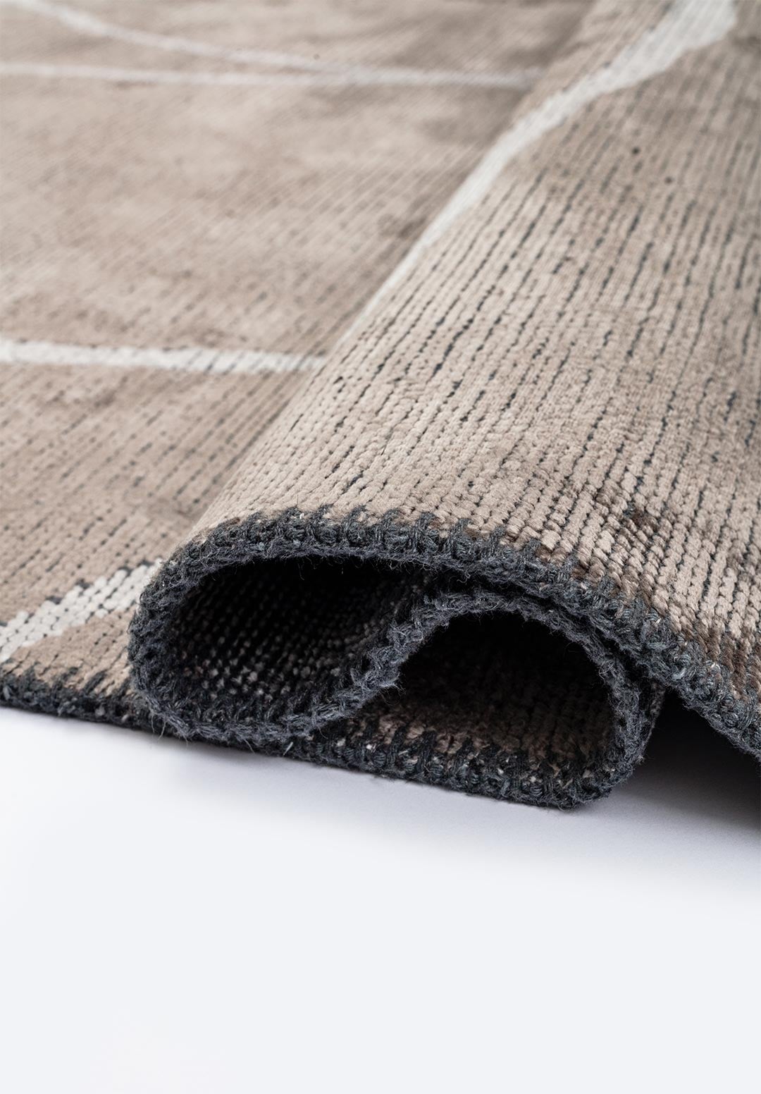 ROPE LIGHT GREY - DARK GREY RUG - 2