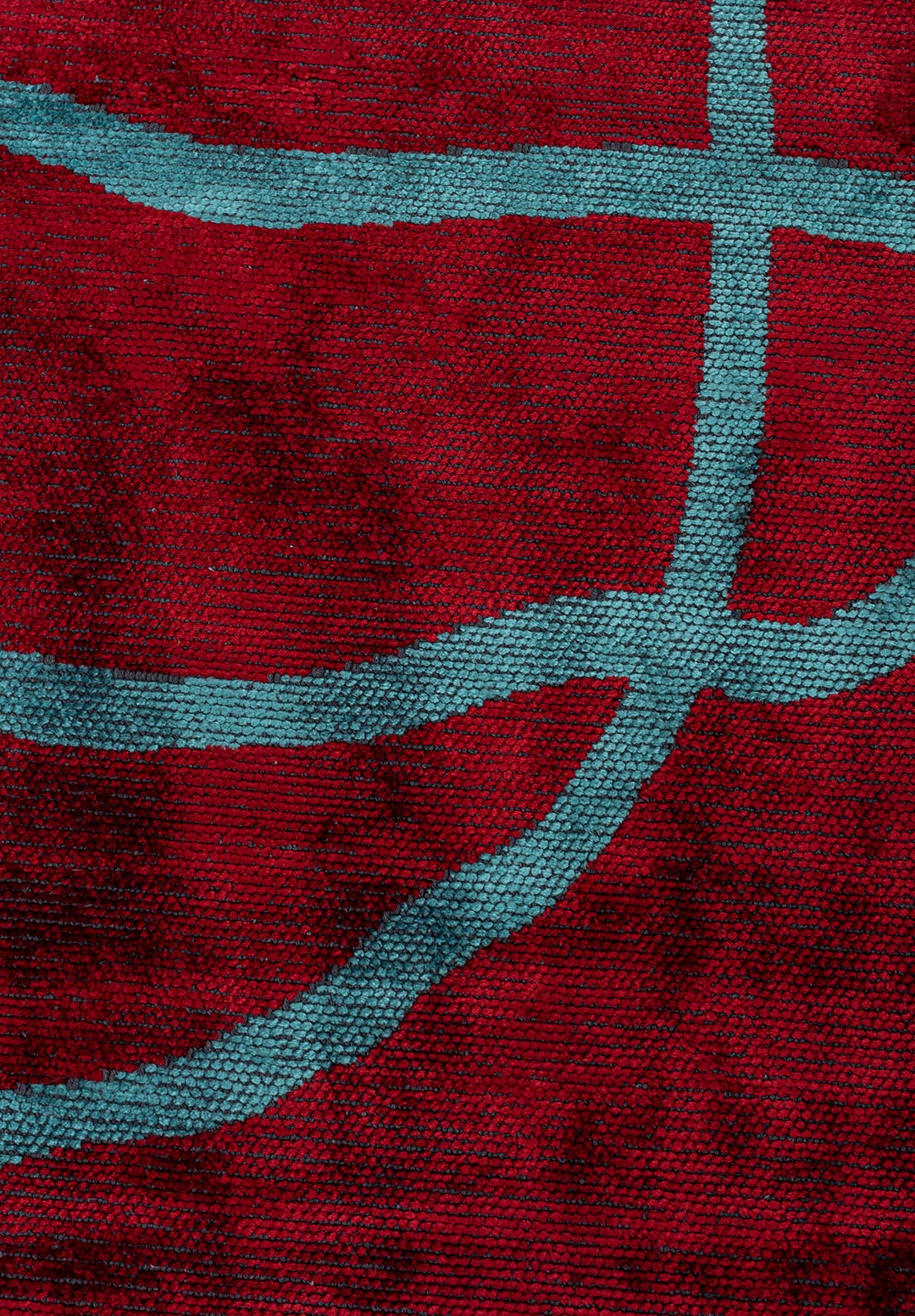 ROPE TURQUOISE - RED RUG - 5
