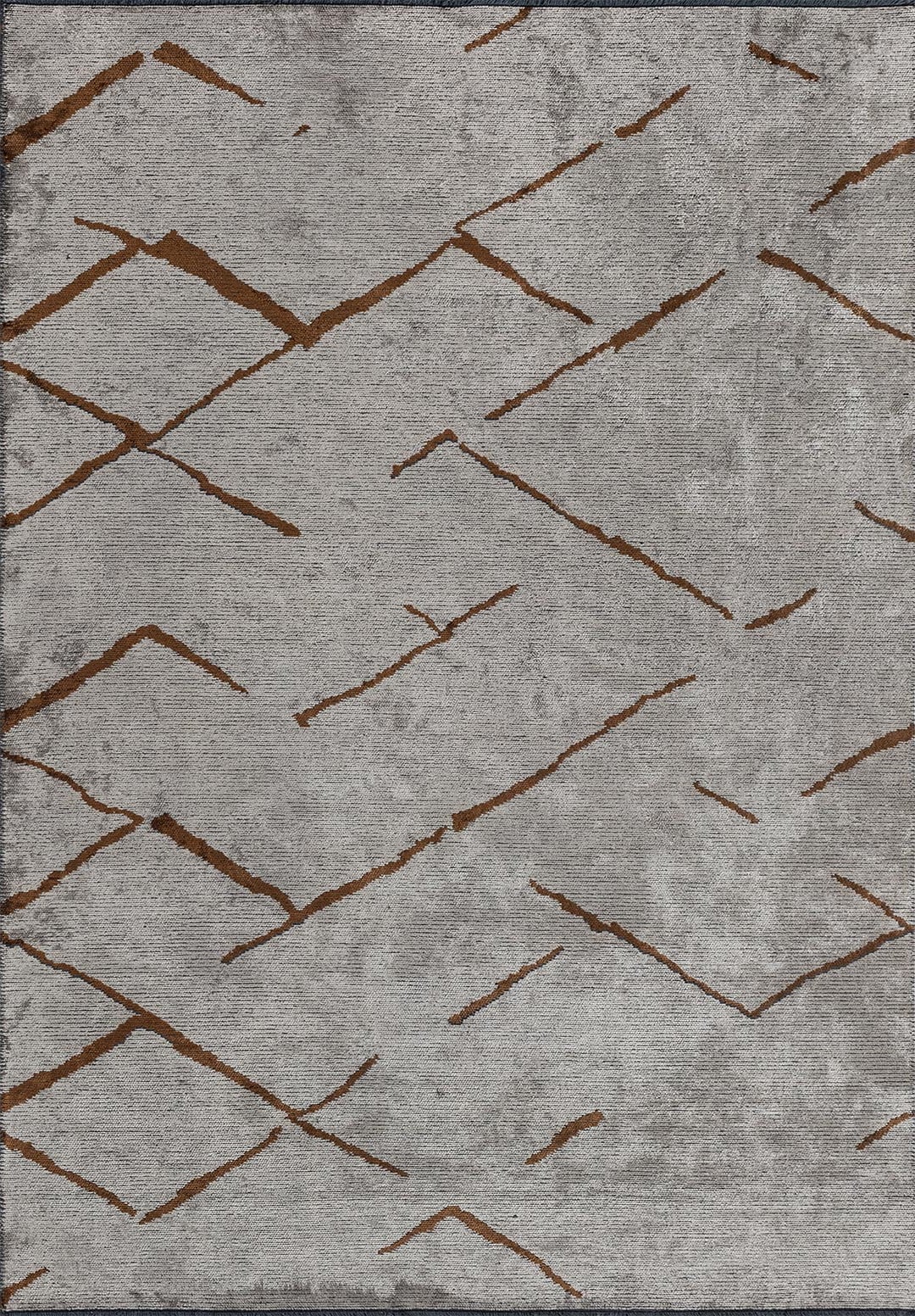 WAVE CACAO - CREAM RUG - 1