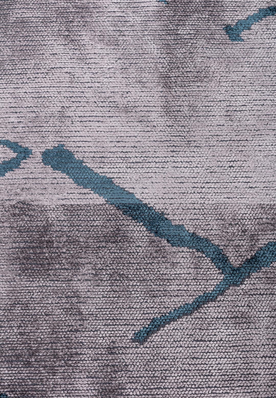 WAVE PETROL - LIGHT GREY RUG - 5