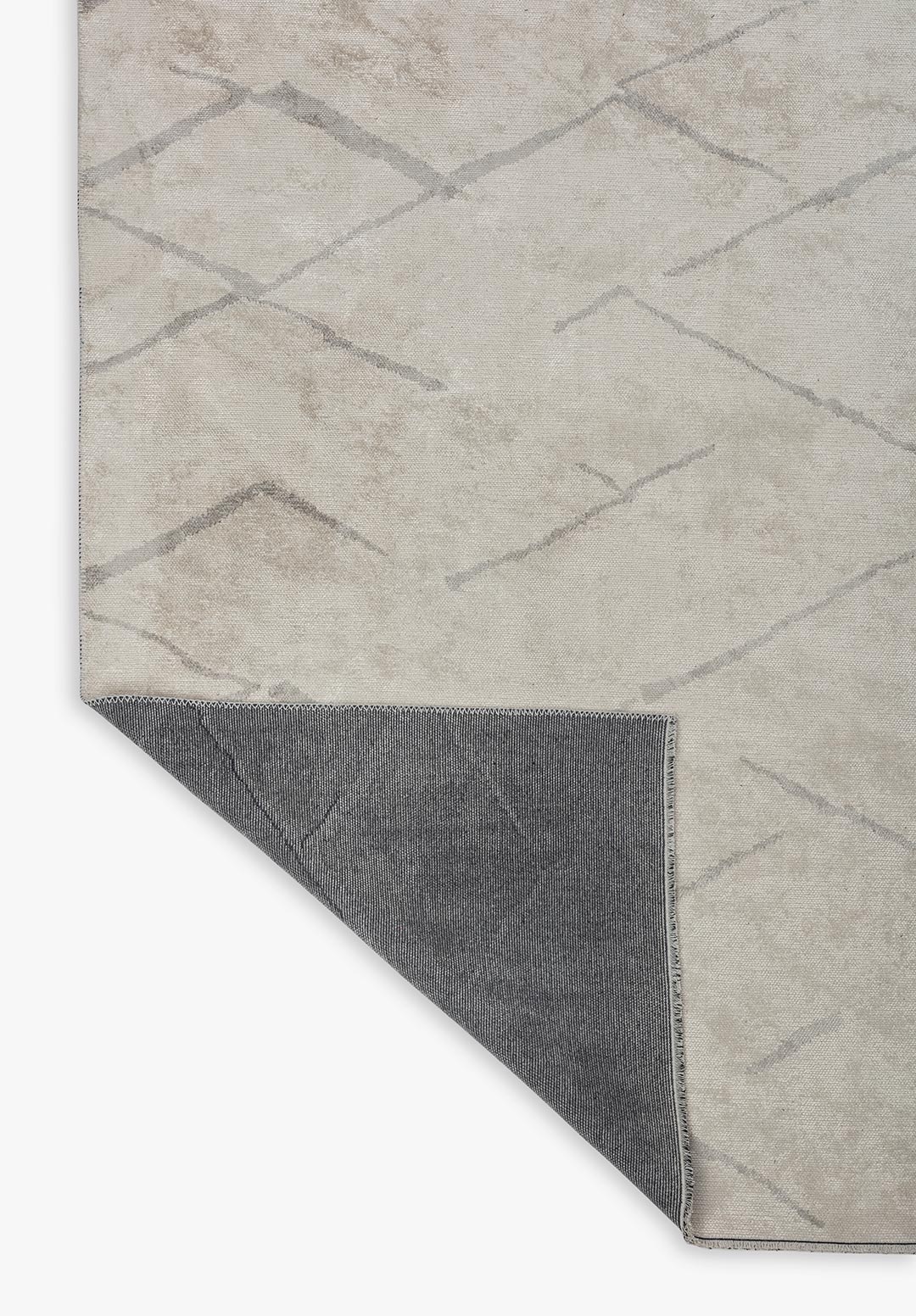 WAVE LIGHT GREY - ECRU RUG - 3