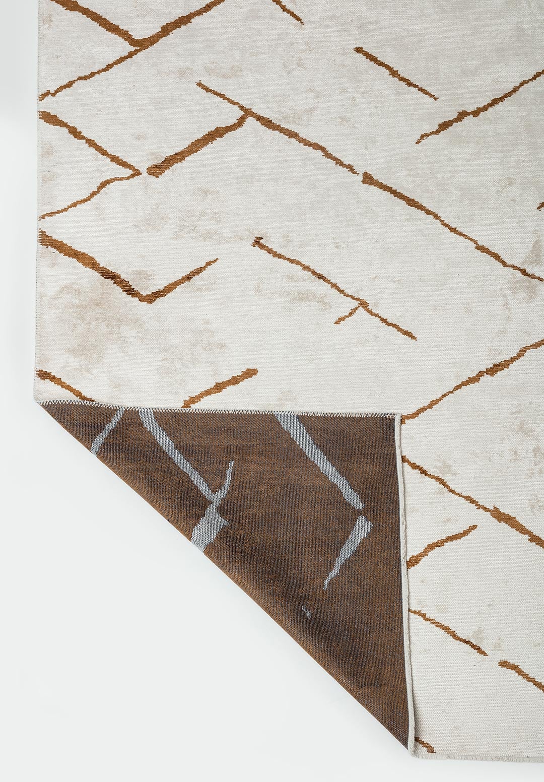 WAVE CACAO - ECRU RUG - 3