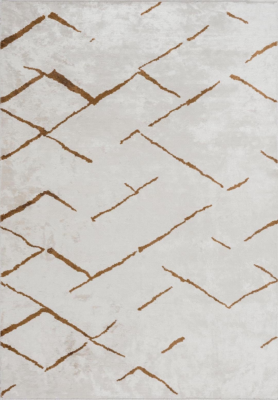WAVE CACAO - ECRU RUG - 1