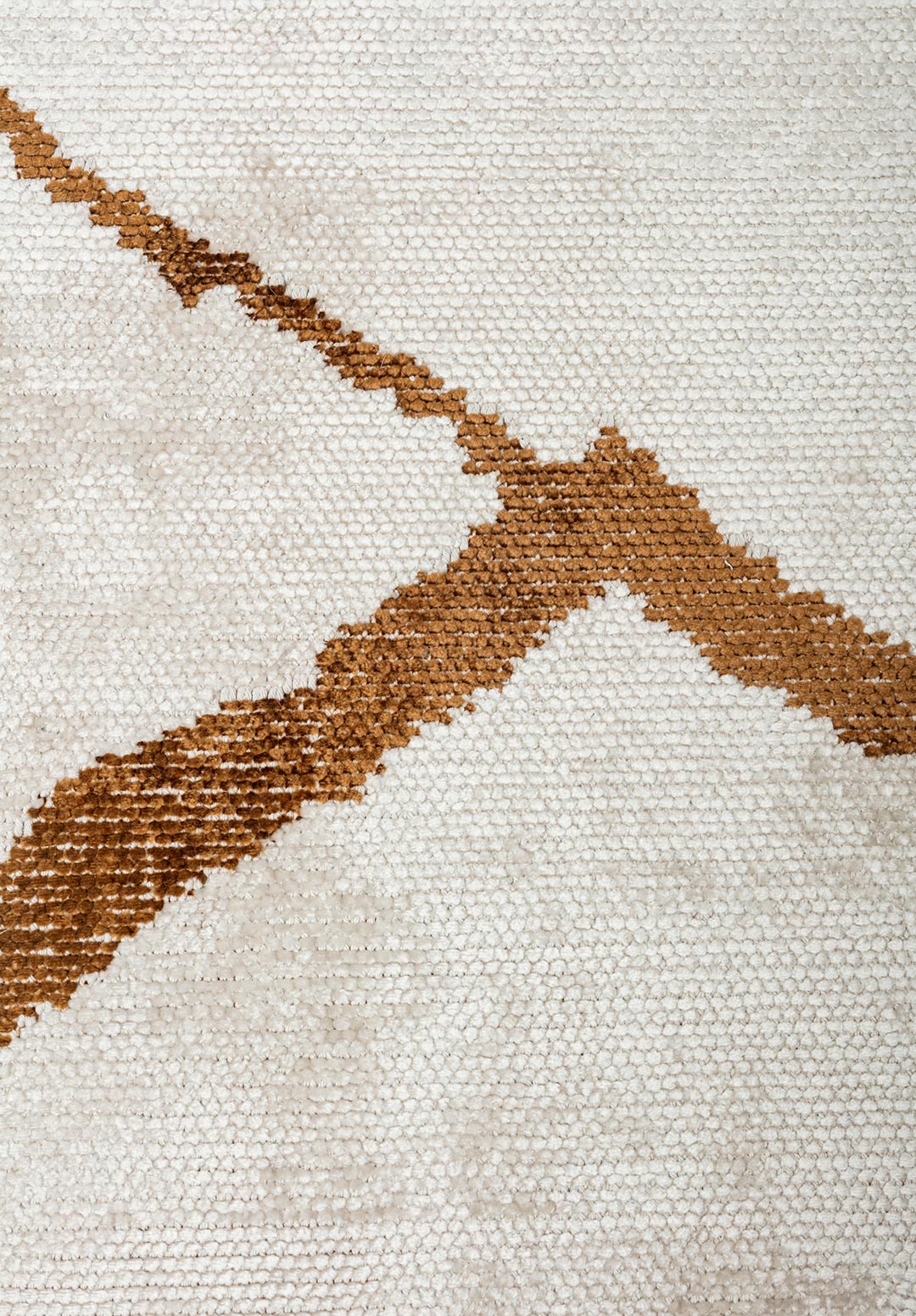 WAVE CACAO - ECRU RUG - 5
