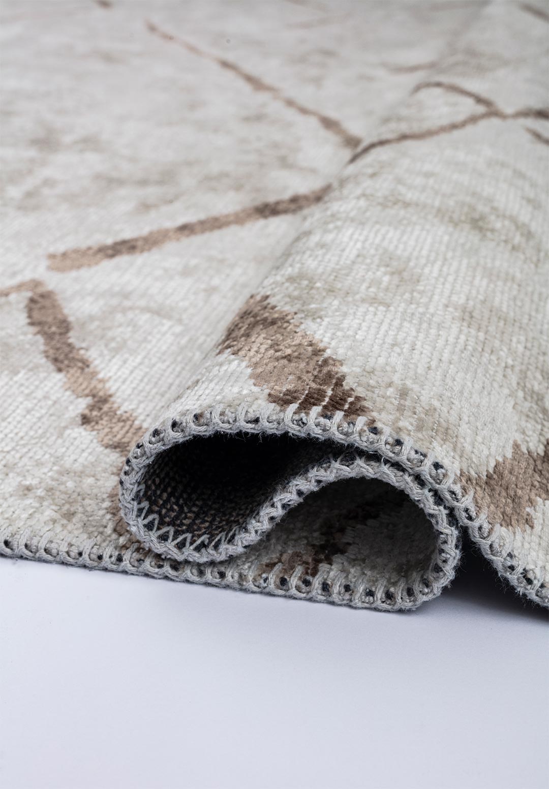 WAVE NOUGAT - ECRU RUG - 2