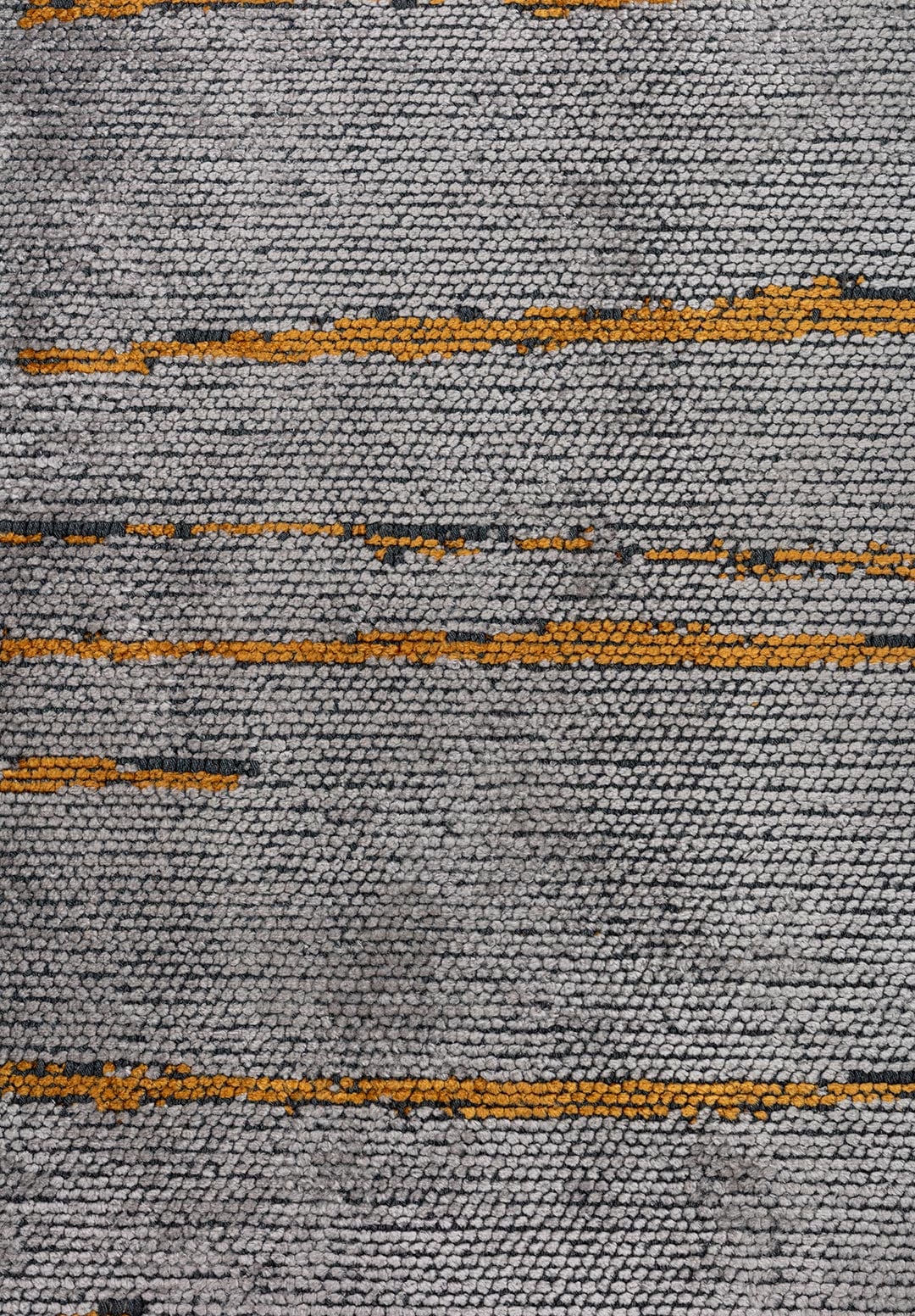 FLOW MUSTARD - GREY RUG - 5