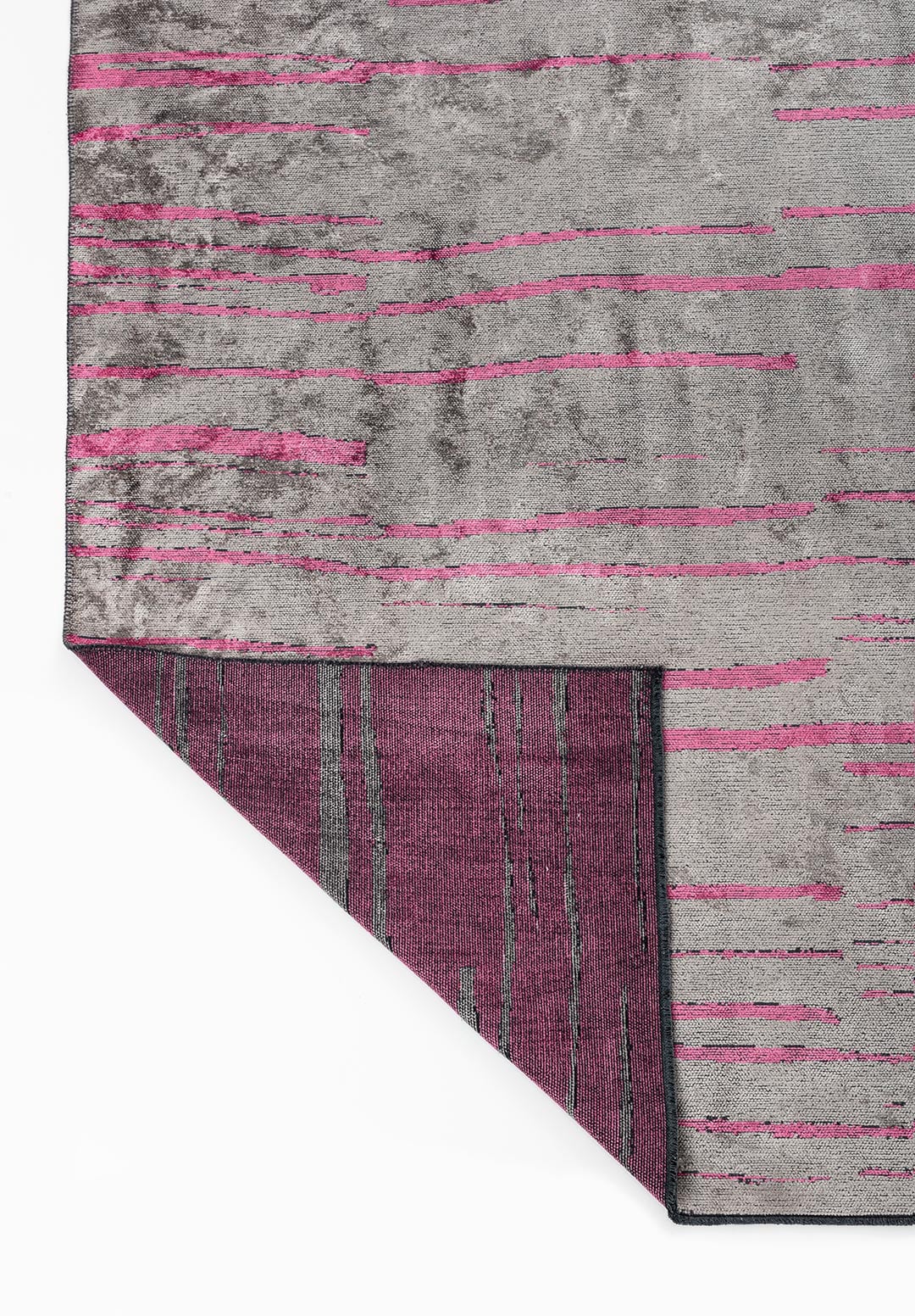 FLOW PINK - GREY RUG - 3