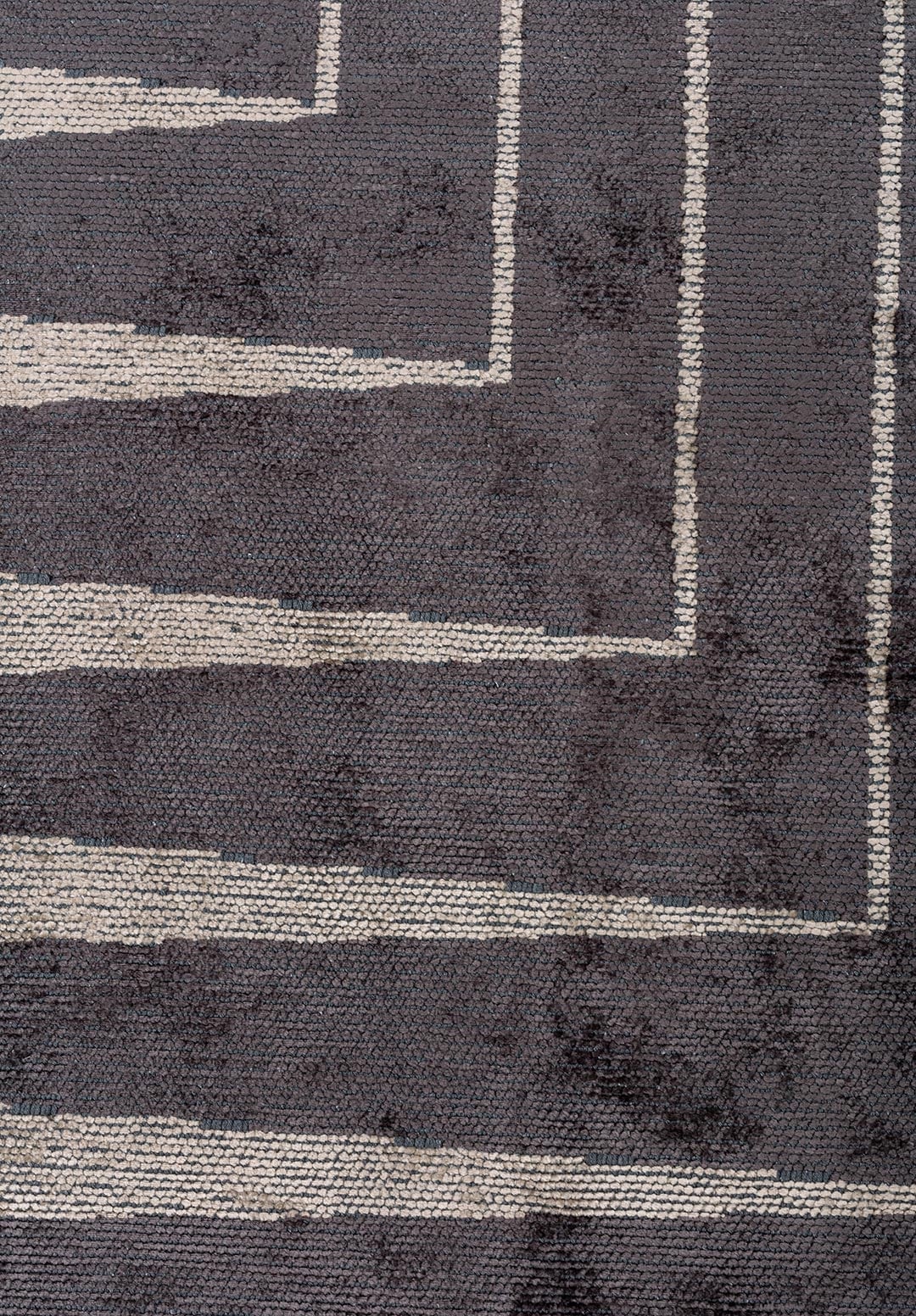 CUBIC CHARCOAL - BEIGE RUG - 5