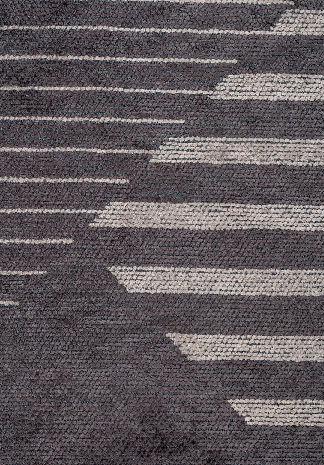 LINES CHARCOAL - BEIGE RUG - 5