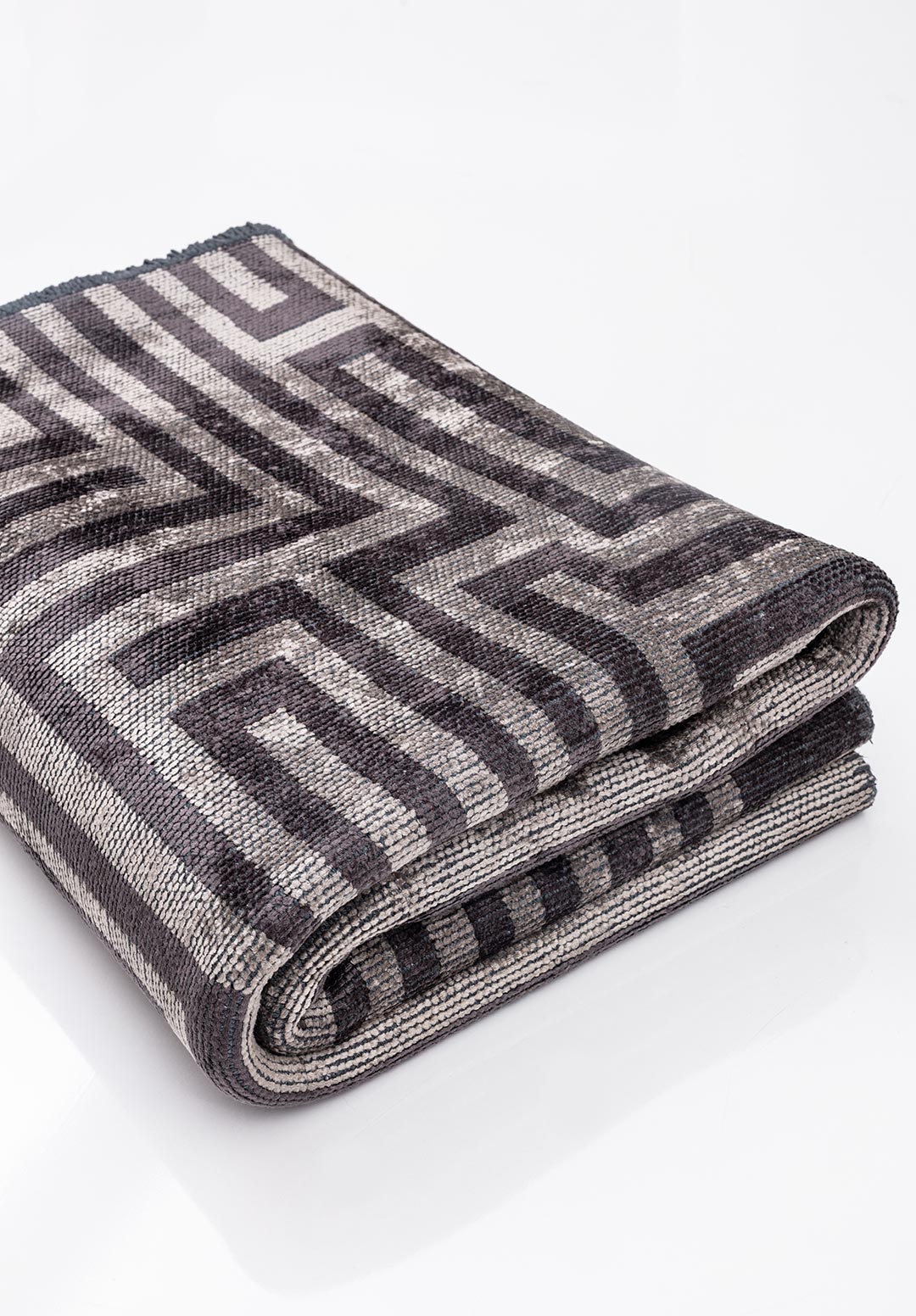 NEST CHARCOAL - GREY RUG - 4