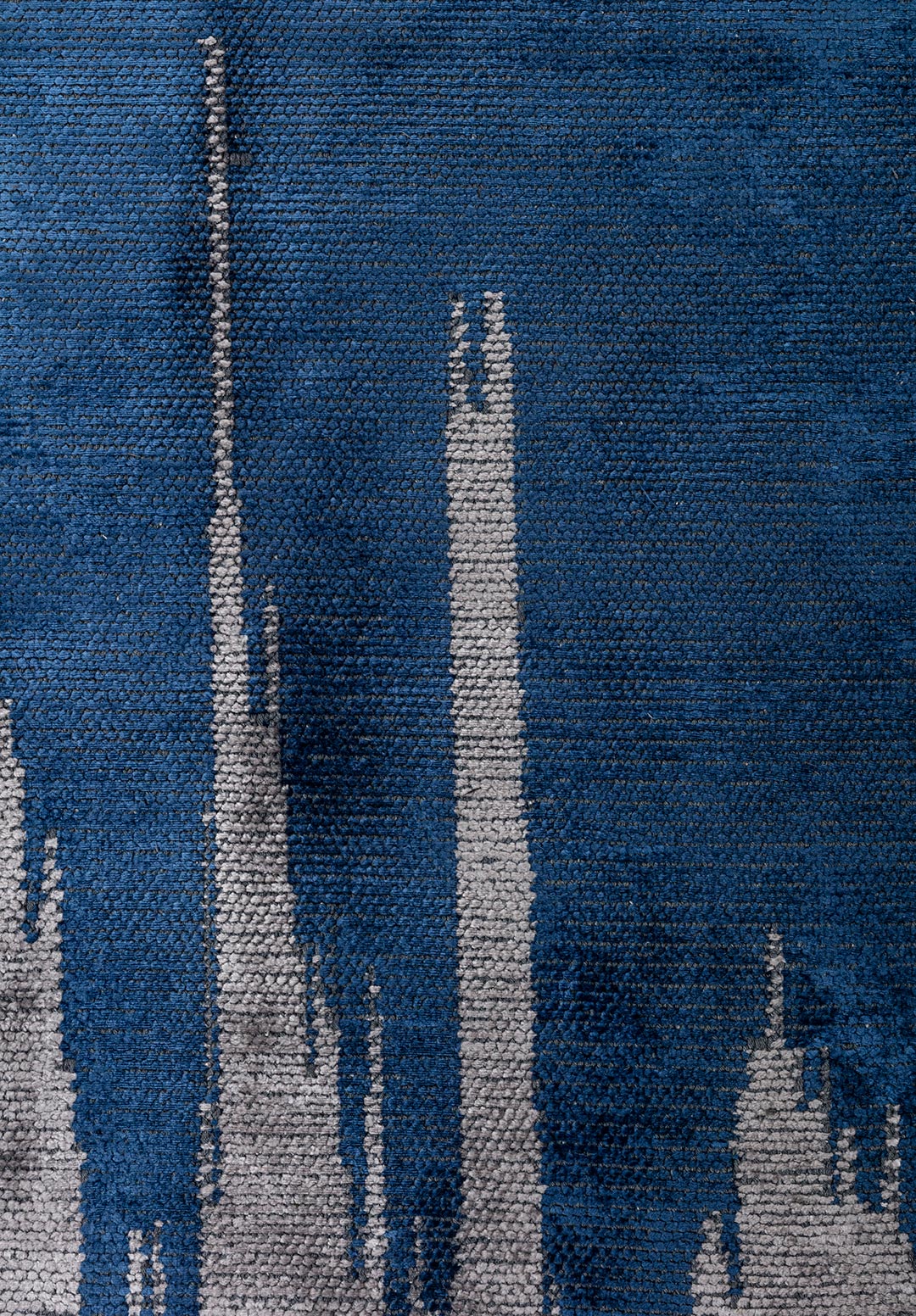 CAGE NAVY BLUE - LIGHT GREY RUG - 5