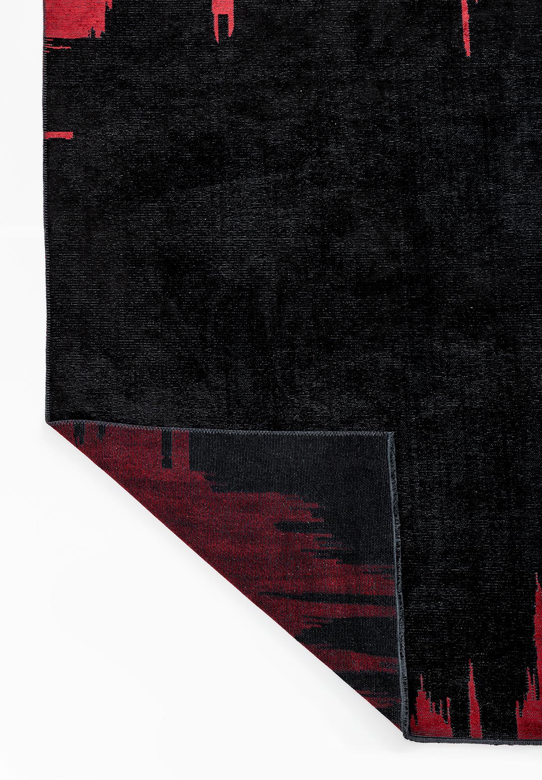 CAGE BLACK - RED RUG - 3