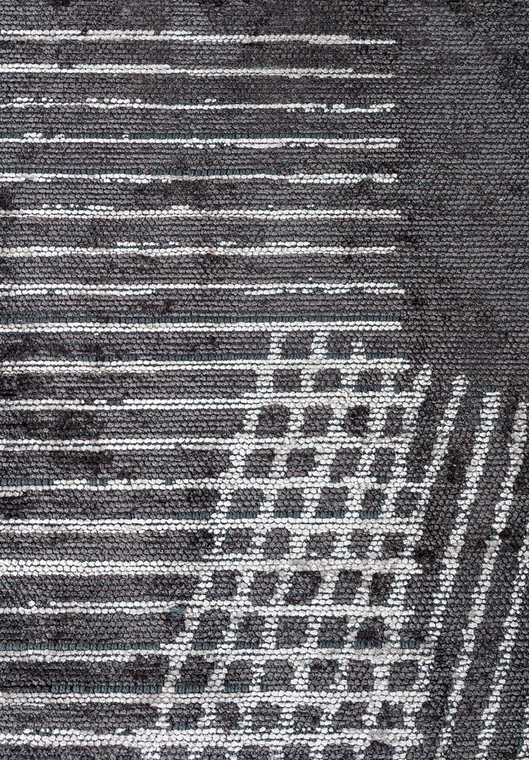 MATRIX CHARCOAL - LIGHT GREY RUG - 5