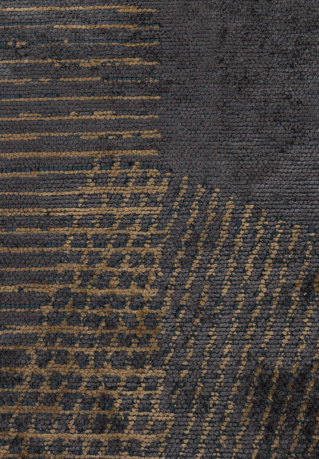 MATRIX CHARCOAL - LIGHT BROWN RUG - 5