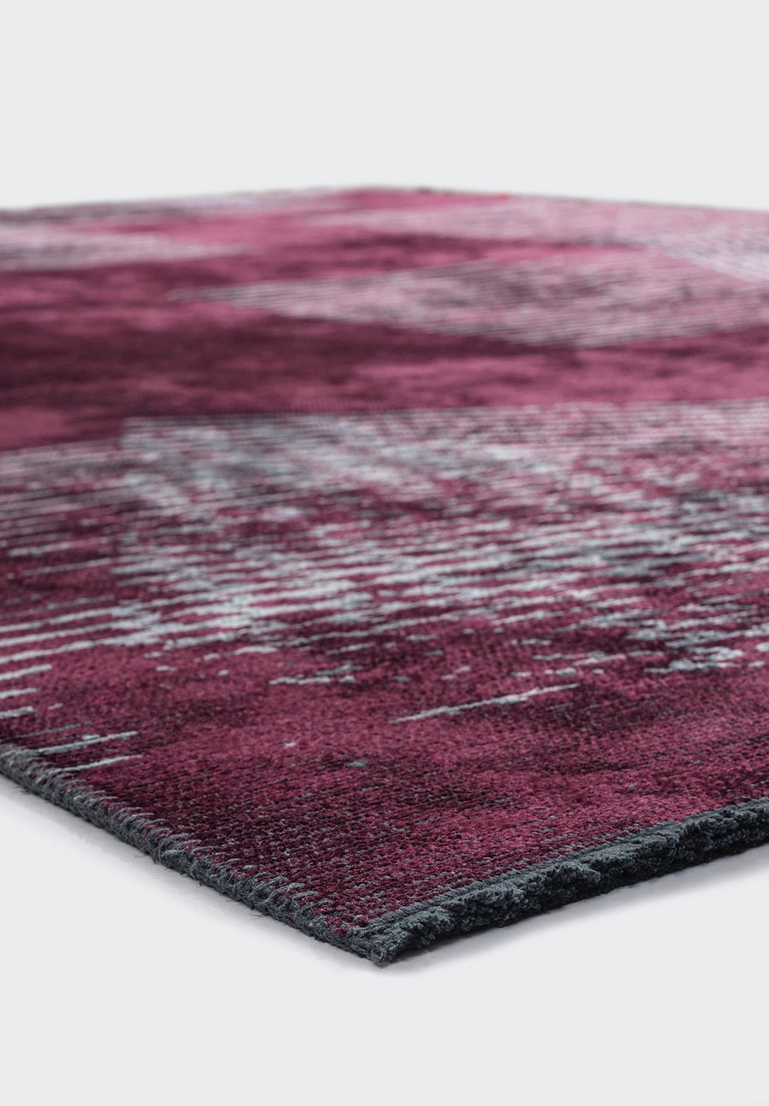 MATRIX DARK DAMSON - ICE BLUE RUG - 4