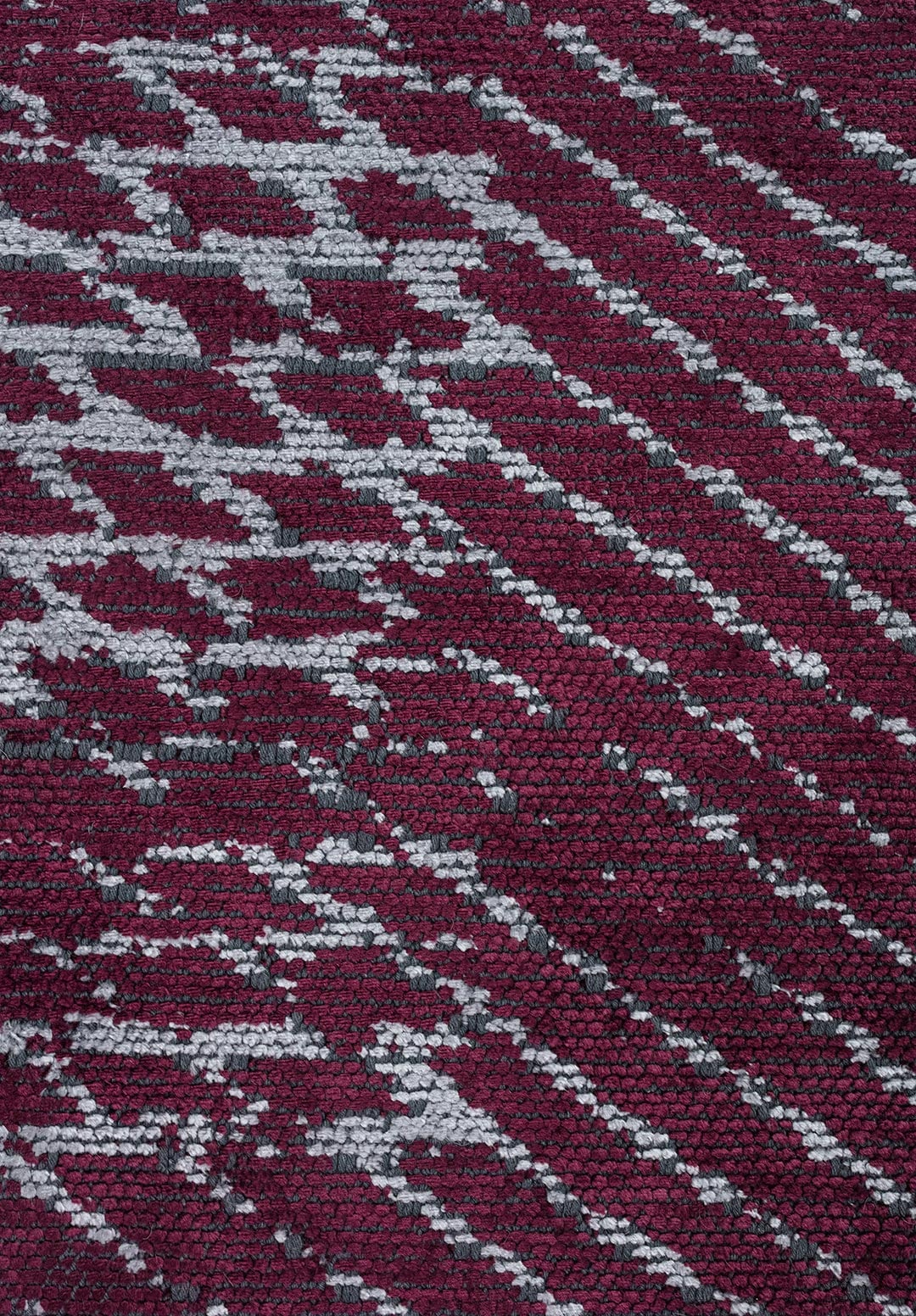 MATRIX DARK DAMSON - ICE BLUE RUG - 5