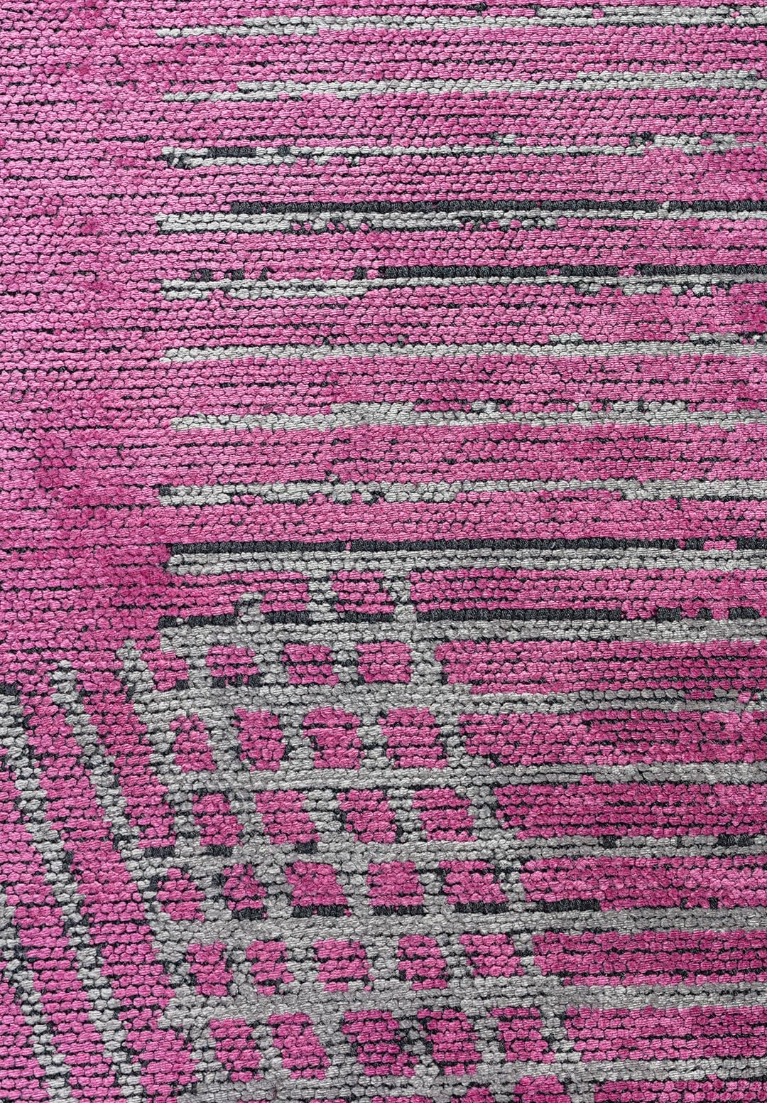 MATRIX PINK - LIGHT GREY RUG - 5