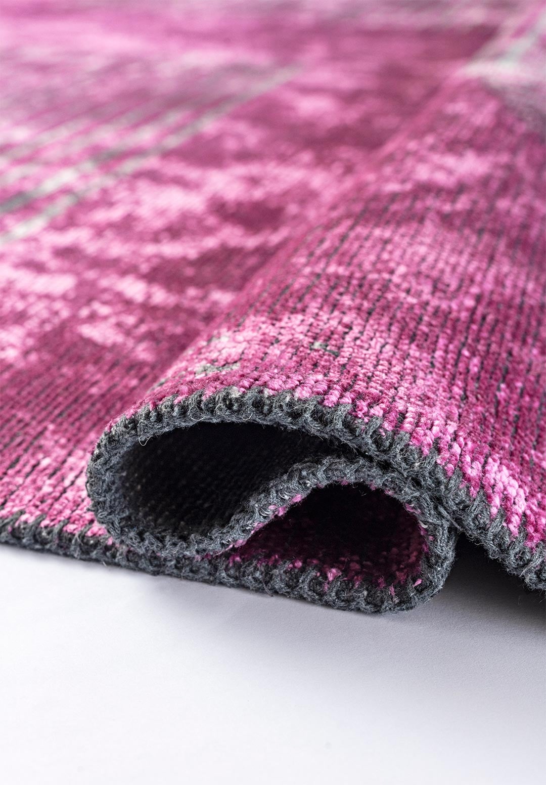 MATRIX PINK - LIGHT GREY RUG - 2