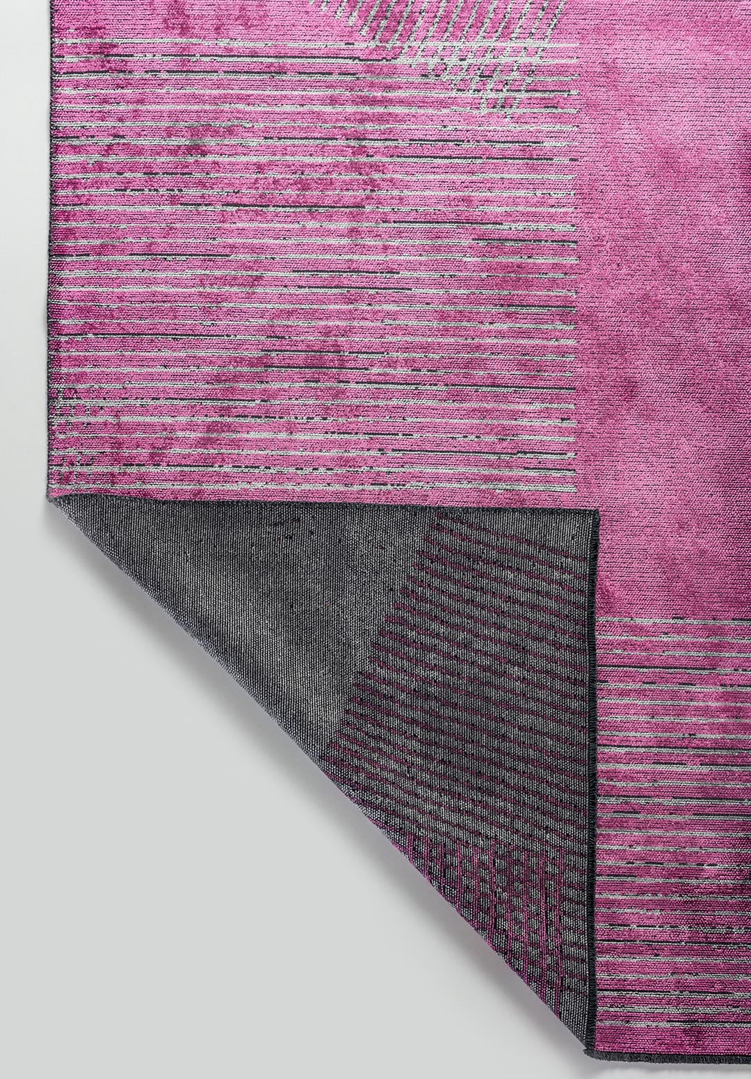 MATRIX PINK - LIGHT GREY RUG - 3