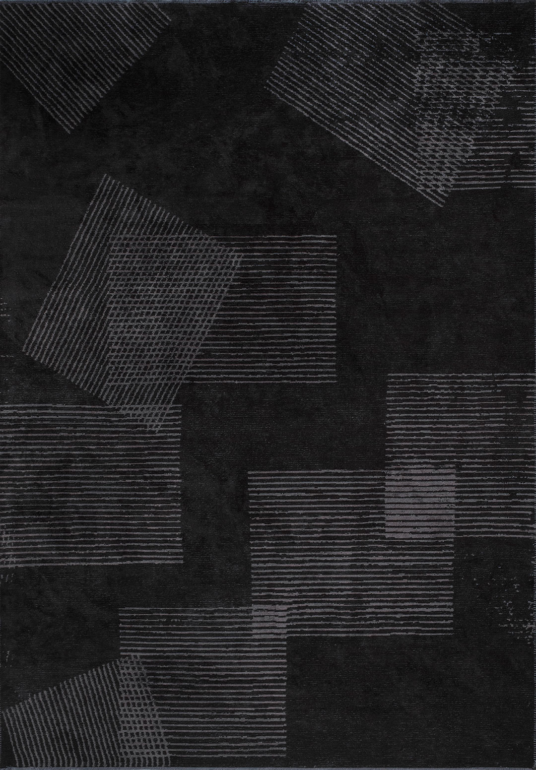 MATRIX BLACK - CHARCOAL RUG - 1