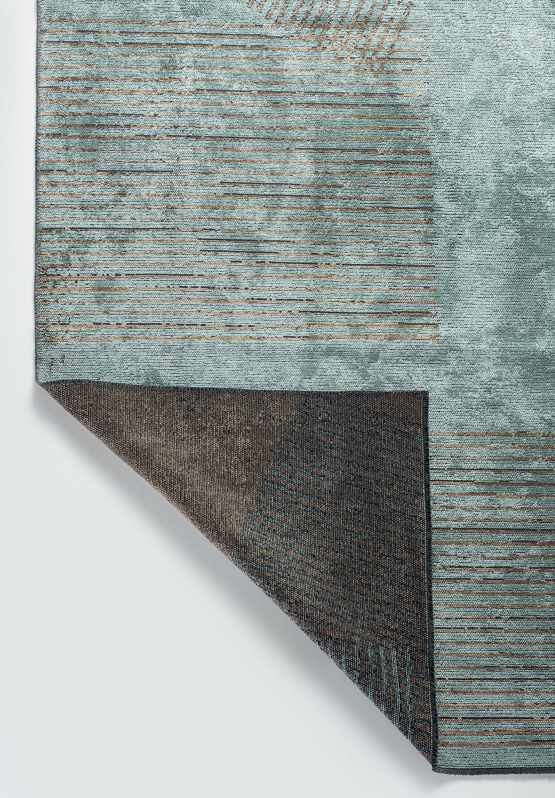 MATRIX RIVER GREEN - MINK RUG - 3