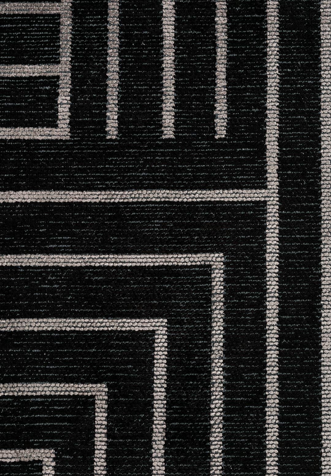 TRAP LIGHT GREY - BLACK RUG - 5