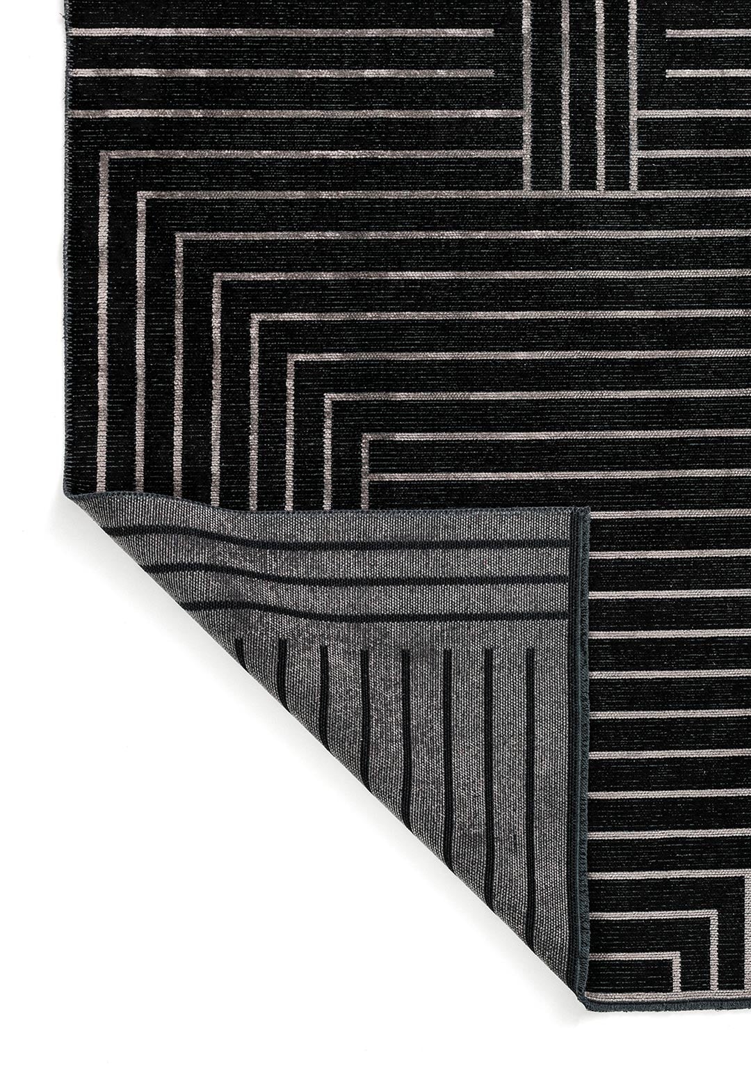 TRAP LIGHT GREY - BLACK RUG - 3