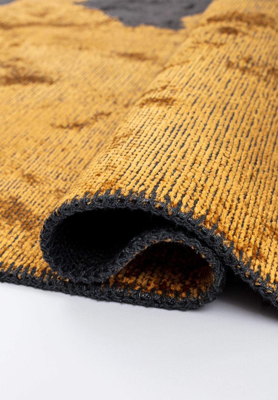 COAST CHARCOAL - MUSTARD RUG - 2