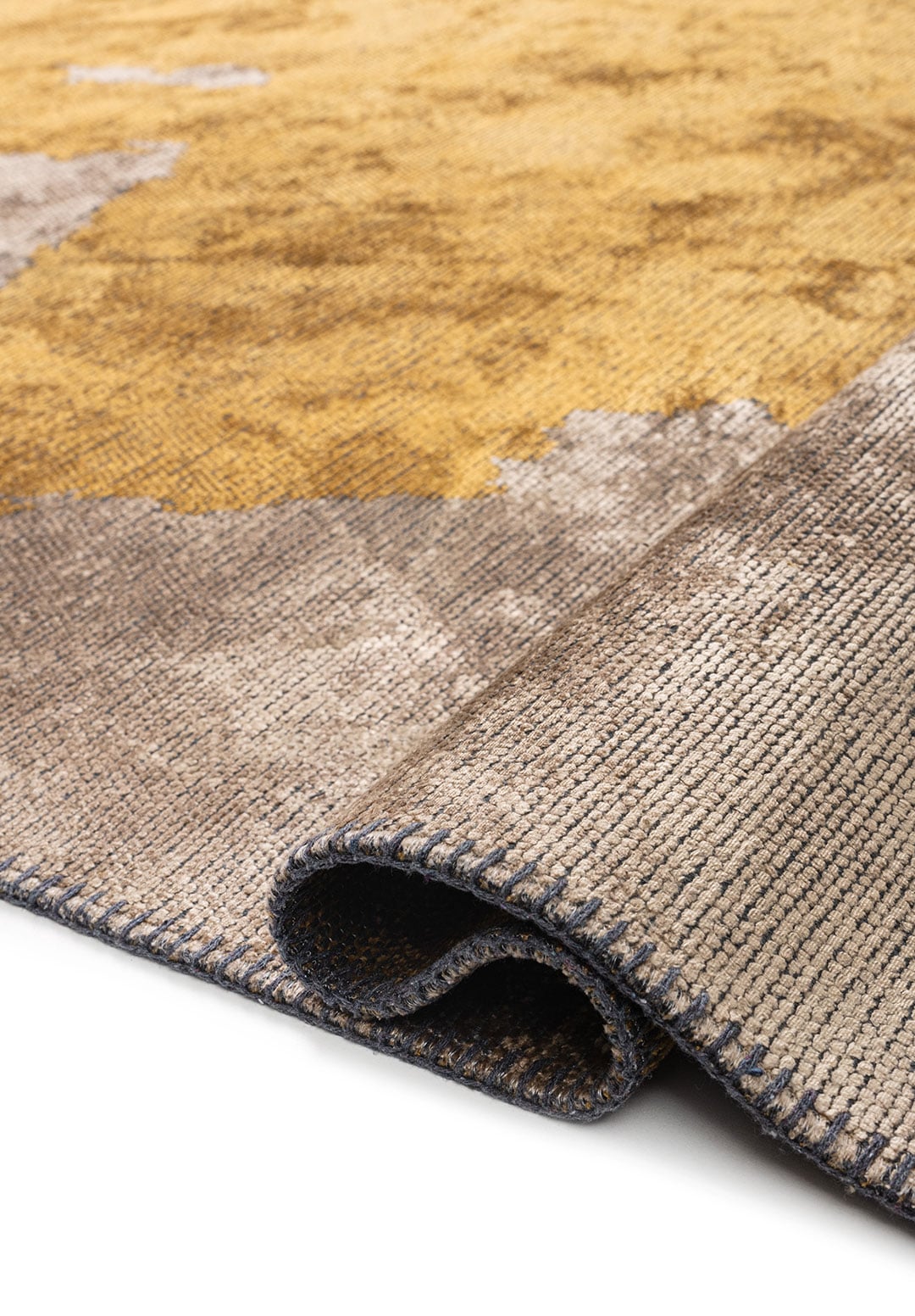 COAST MUSTARD - DARK BEIGE RUG - 2