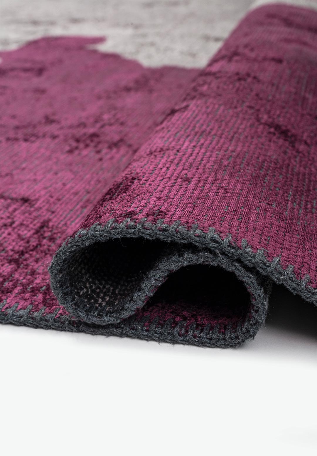 COAST DARK GREY - DARK DAMSON RUG - 2