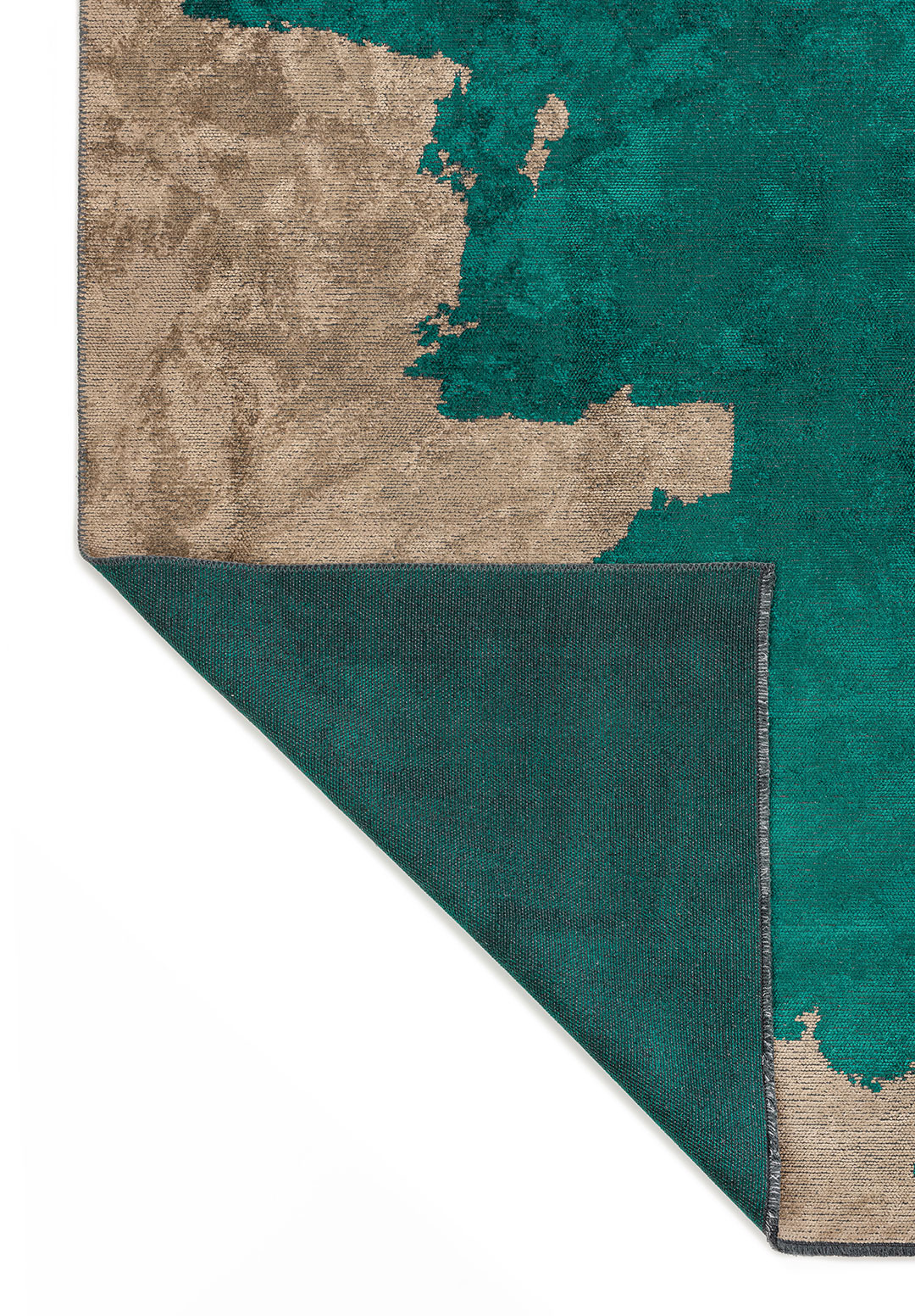 COAST DARK TURQUOISE - DARK BEIGE RUG - 3